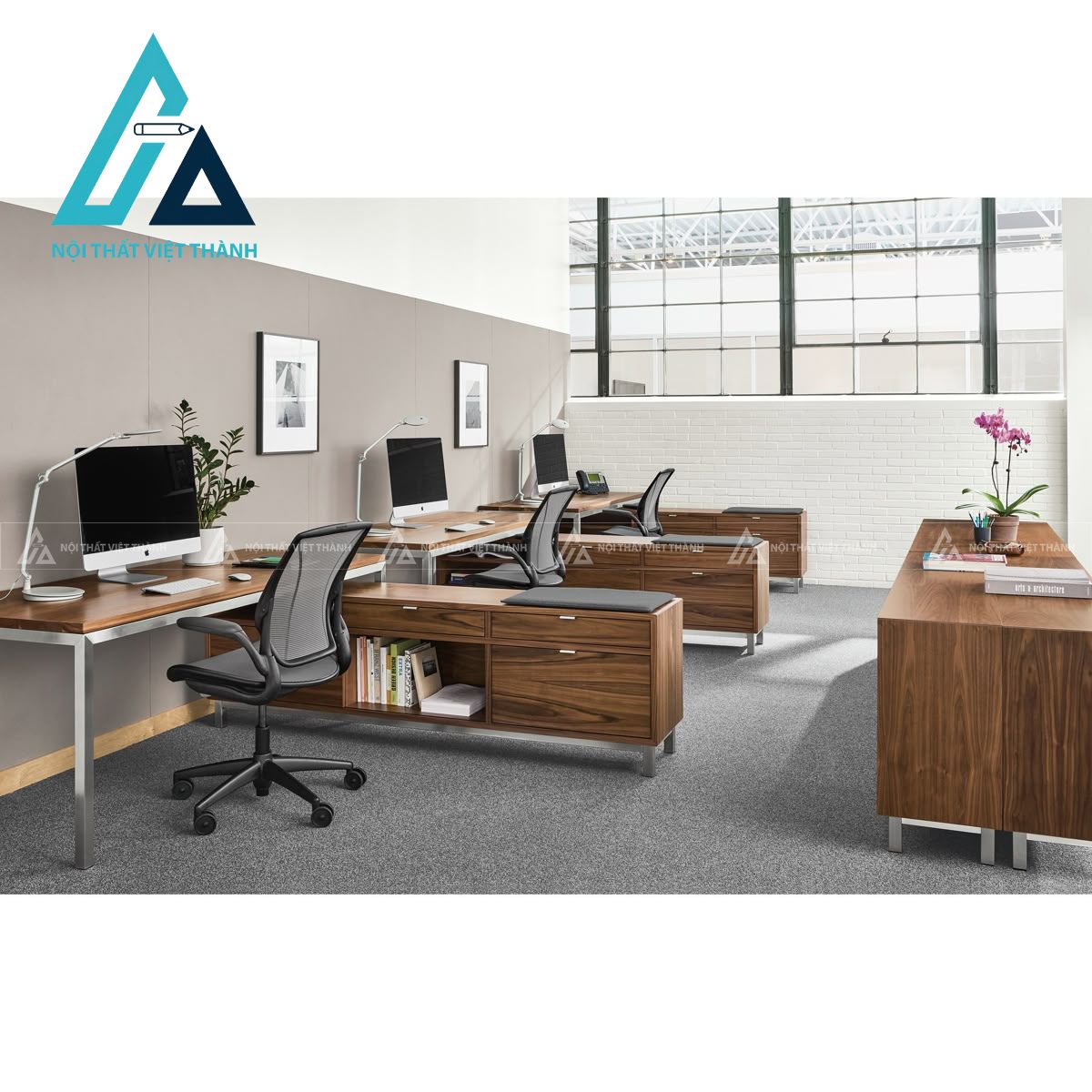 Nội thất văn phòng đảm bảo công năng