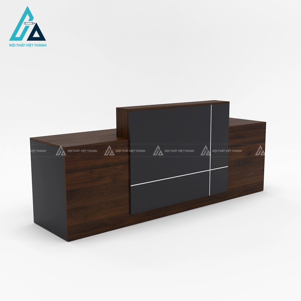 Quầy lễ tân thiết kế đối xứng tinh tế đẳng cấp 1