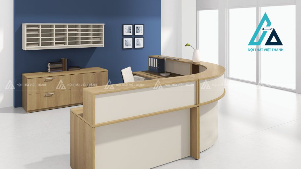  Thiết kế cong tạo cảm giác thân thiện và gần gũi với khách hàng