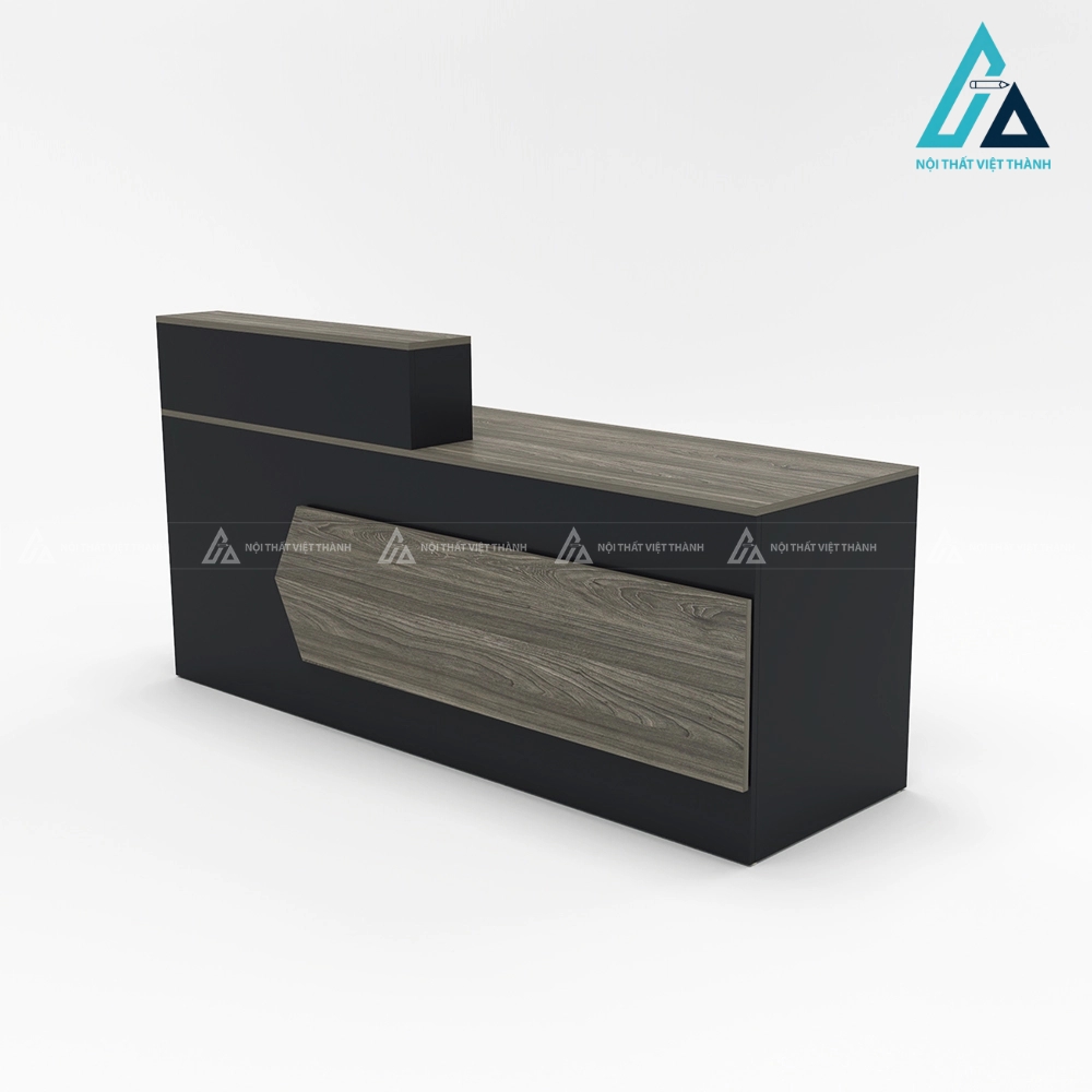 Quầy lễ tân thiết kế đơn giản thanh lịch 1