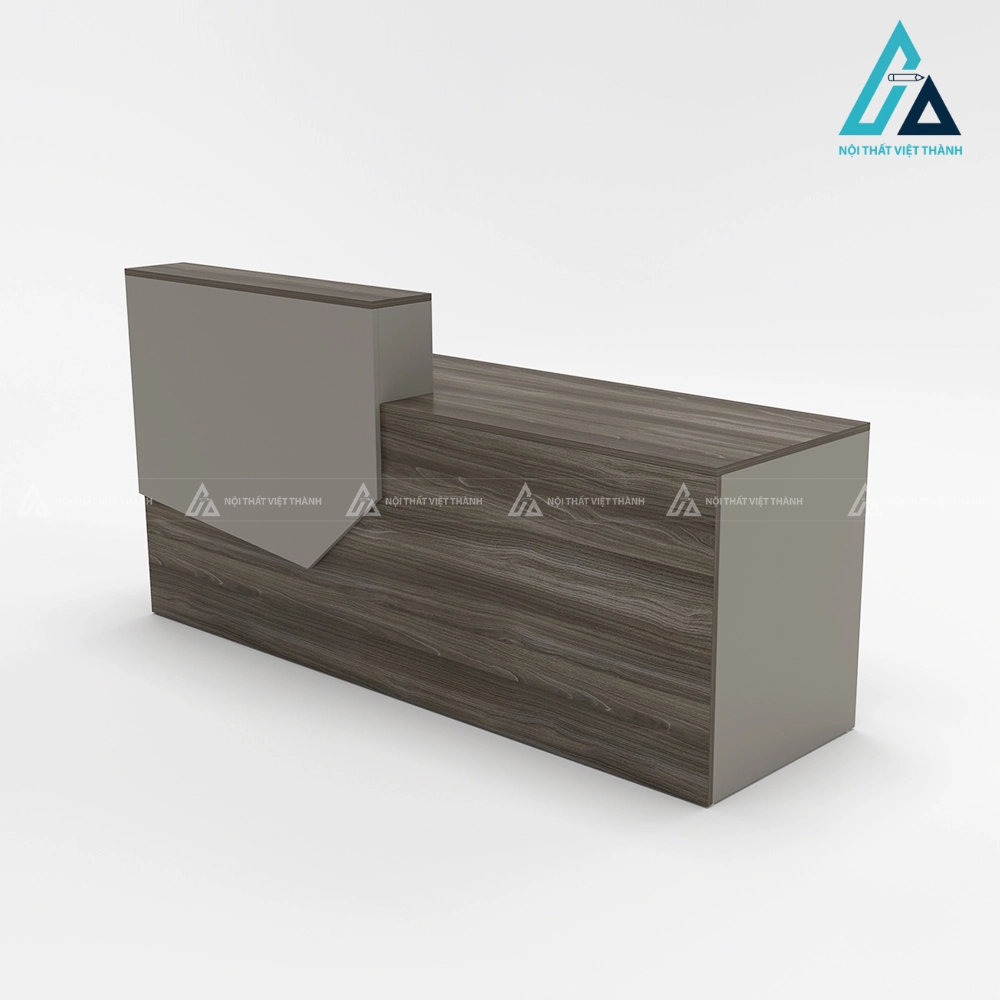 Quầy lễ tân hiện đại thiết kế phong cách tối giản 2