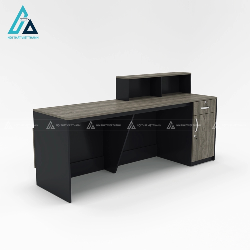 Quầy lễ tân thiết kế đơn giản thanh lịch 4
