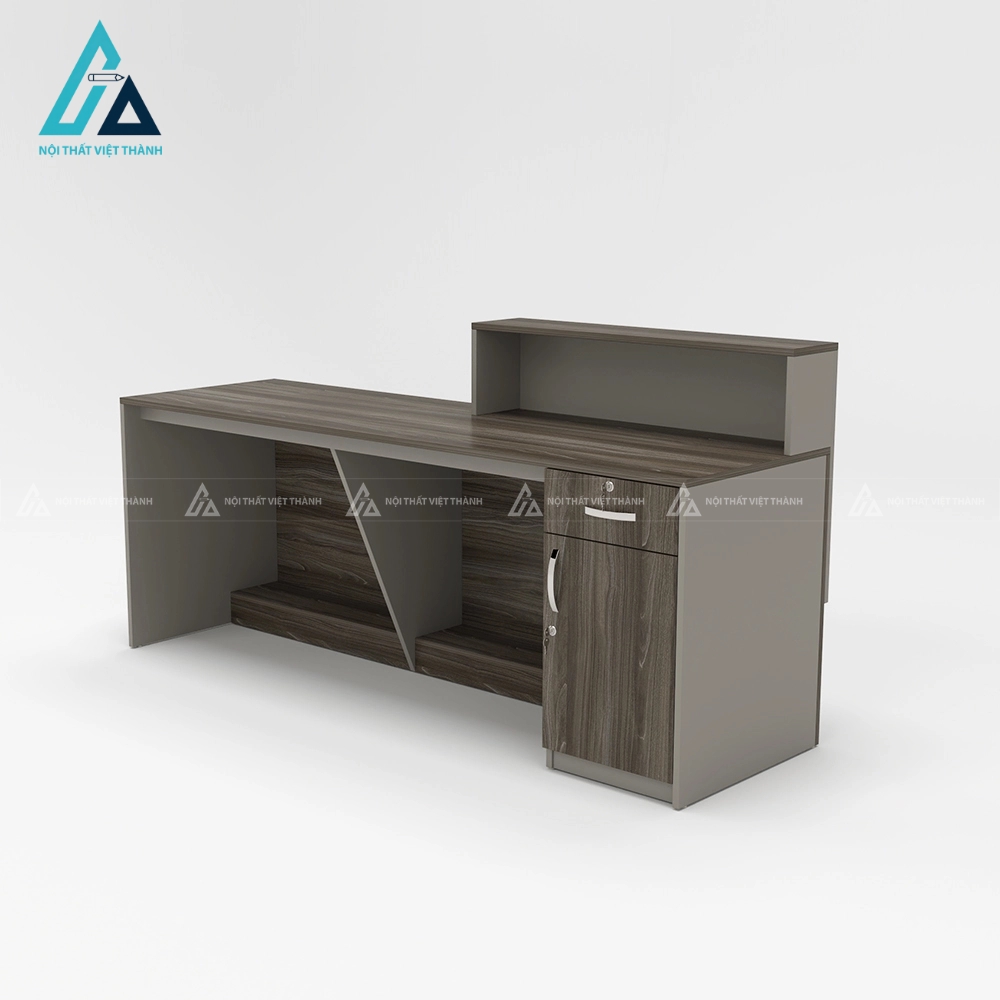 Quầy lễ tân hiện đại thiết kế phong cách tối giản 4