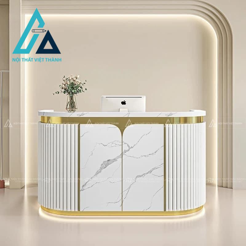 Quầy lễ tân góp phần xây dựng hình ảnh chuyên nghiệp