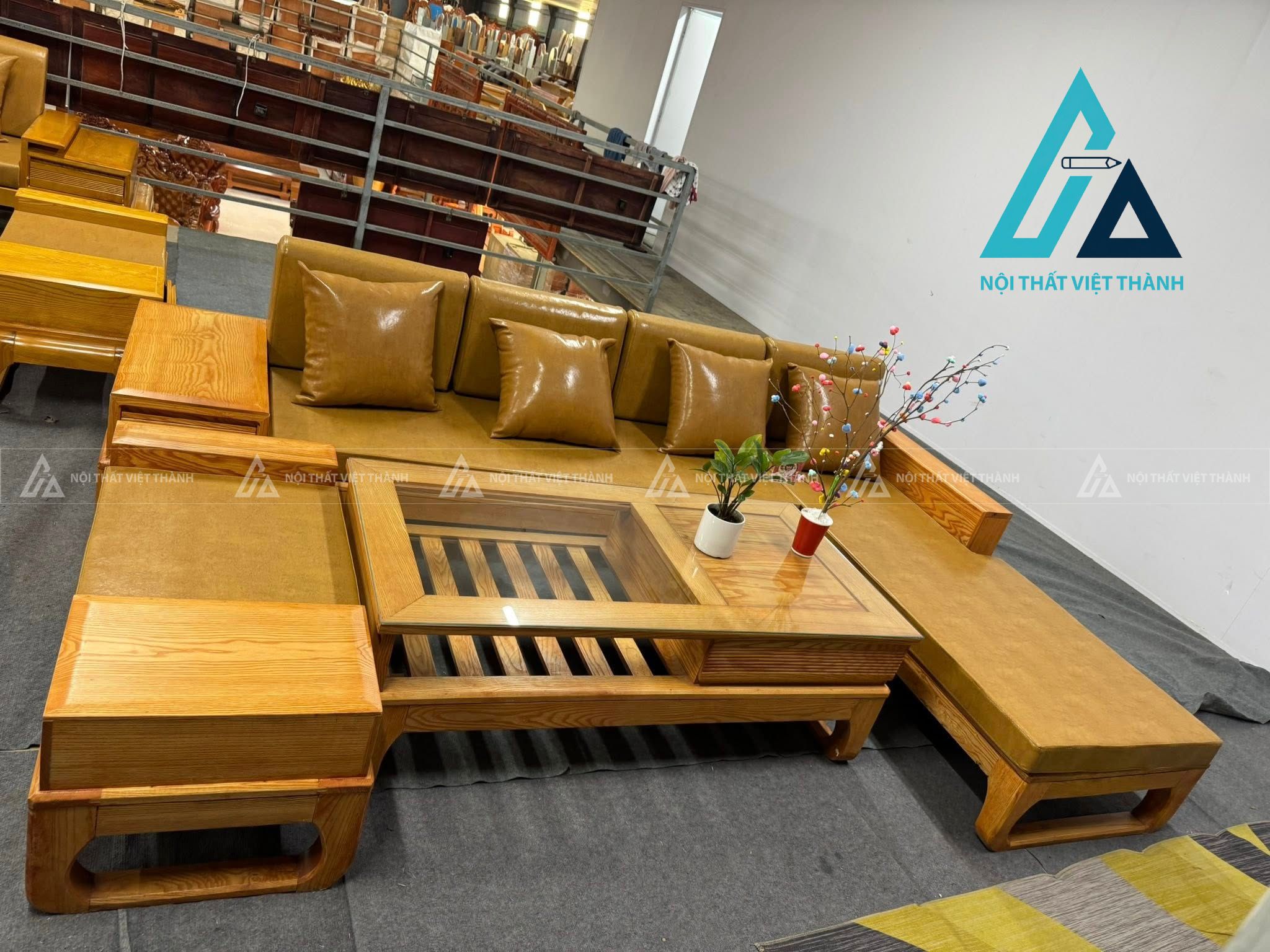 Salon gỗ cho không gian  phòng khách lớn