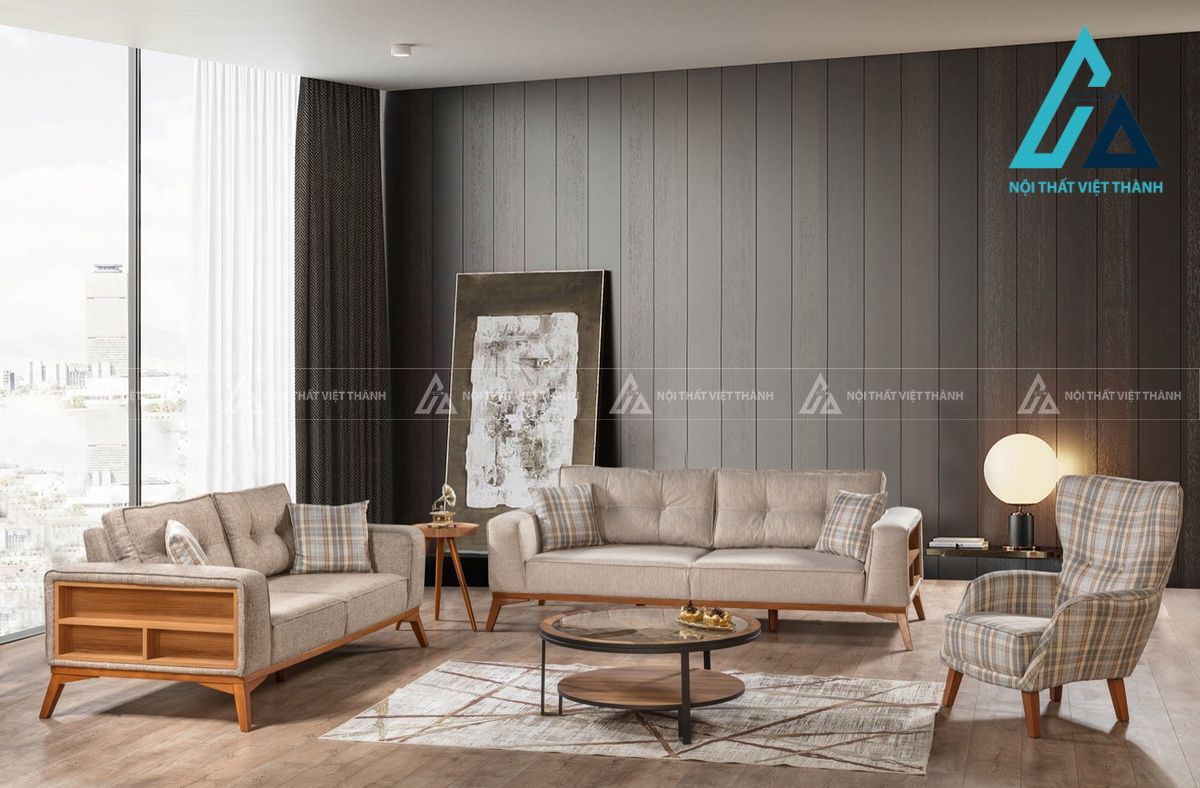 Sofa gỗ đa dạng với nhiều mẫu mã phù hợp từng nhu cầu sử dụng 