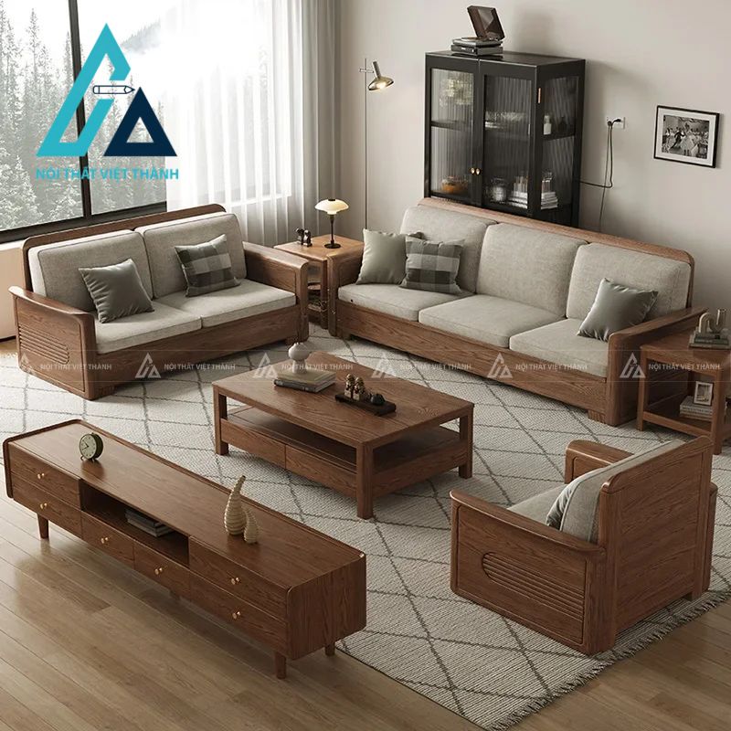 Sofa gỗ thẩm mỹ, chất lượng