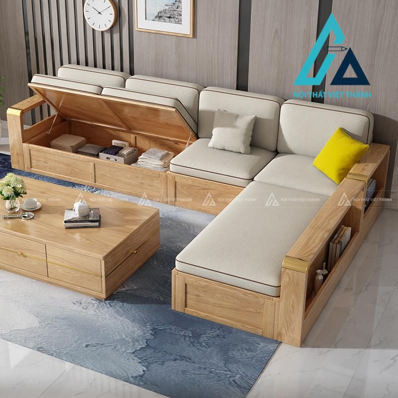 Sofa gỗ bền đẹp theo thời gian