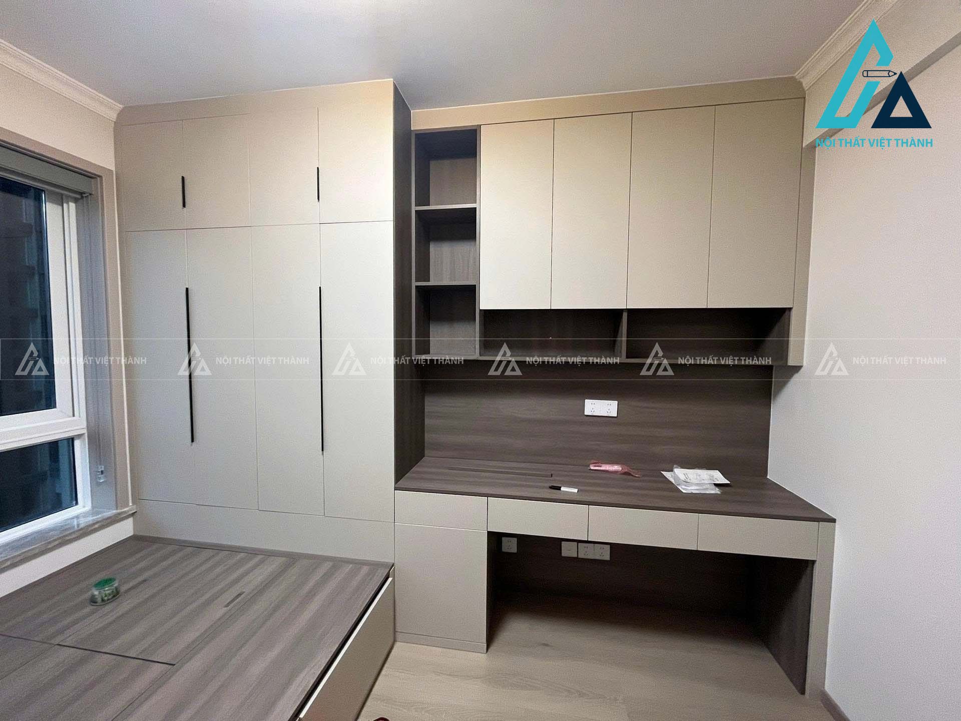 Thiết kế thi công nội thất chung cư căn hộ chú Quốc Minh Châu Thành Bến Tre 1