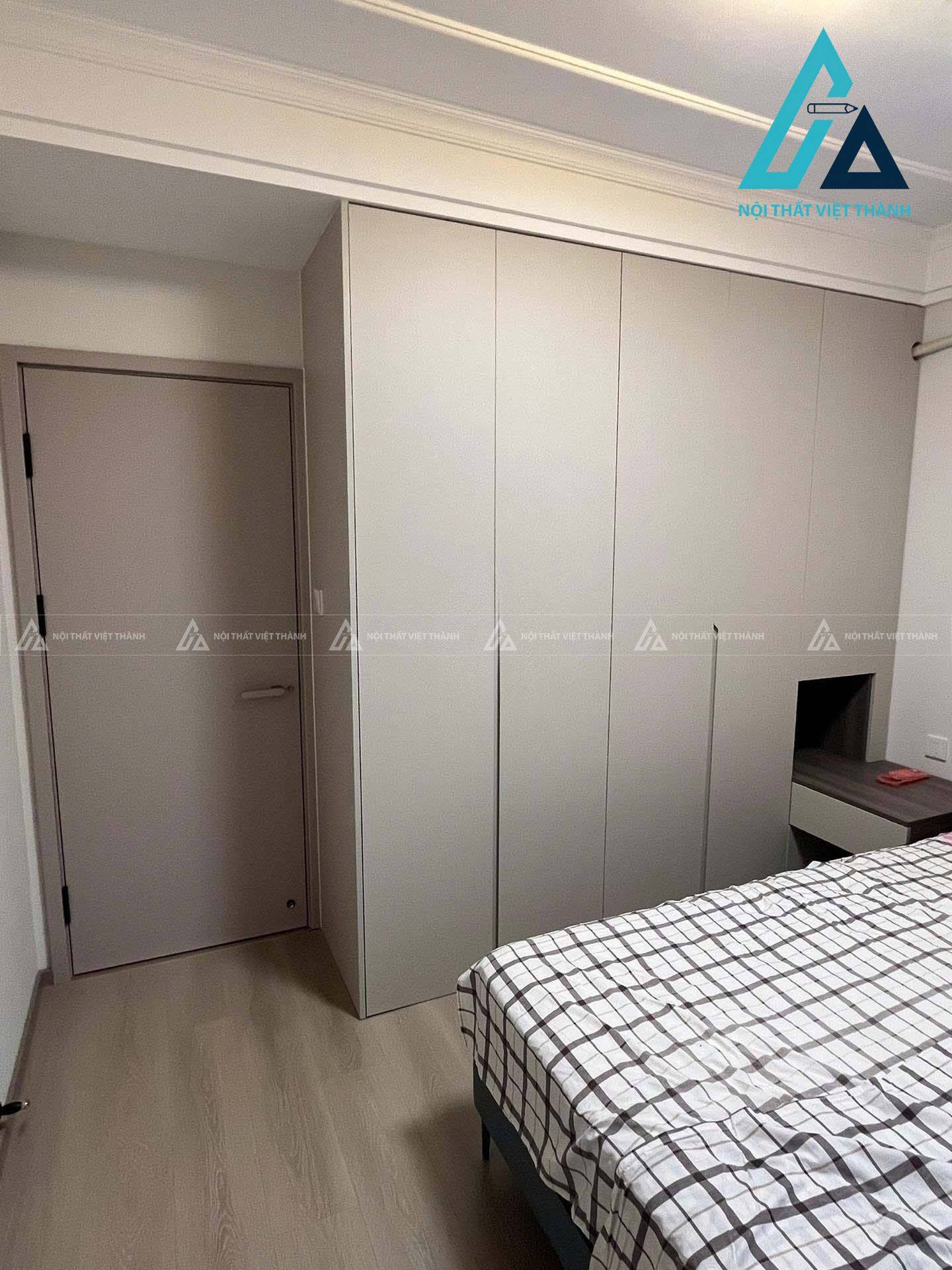 Thiết kế thi công nội thất chung cư căn hộ chú Quốc Minh Châu Thành Bến Tre 10