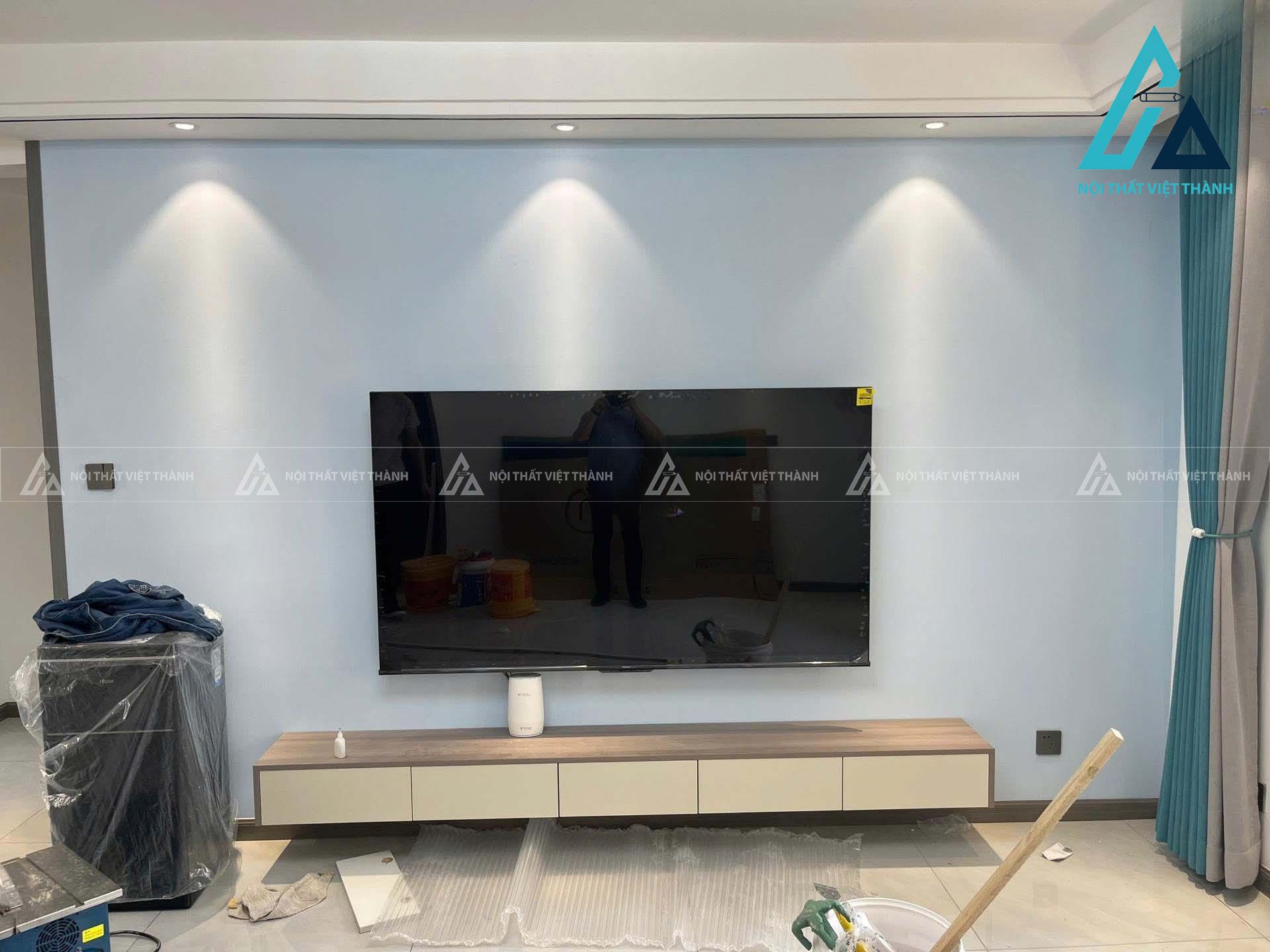 Thiết kế thi công nội thất chung cư căn hộ chú Quốc Minh Châu Thành Bến Tre 12