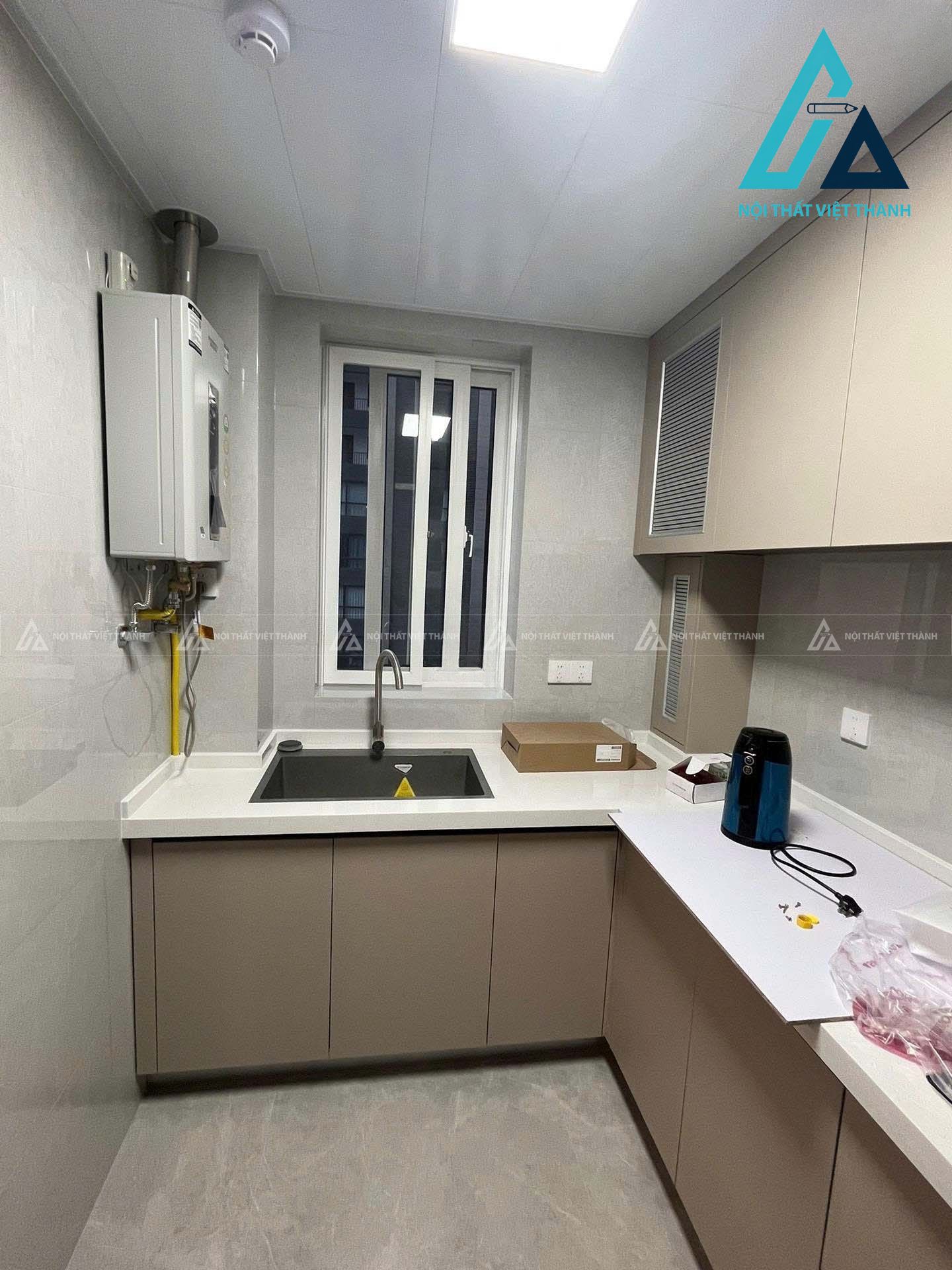 Thiết kế thi công nội thất chung cư căn hộ chú Quốc Minh Châu Thành Bến Tre 4