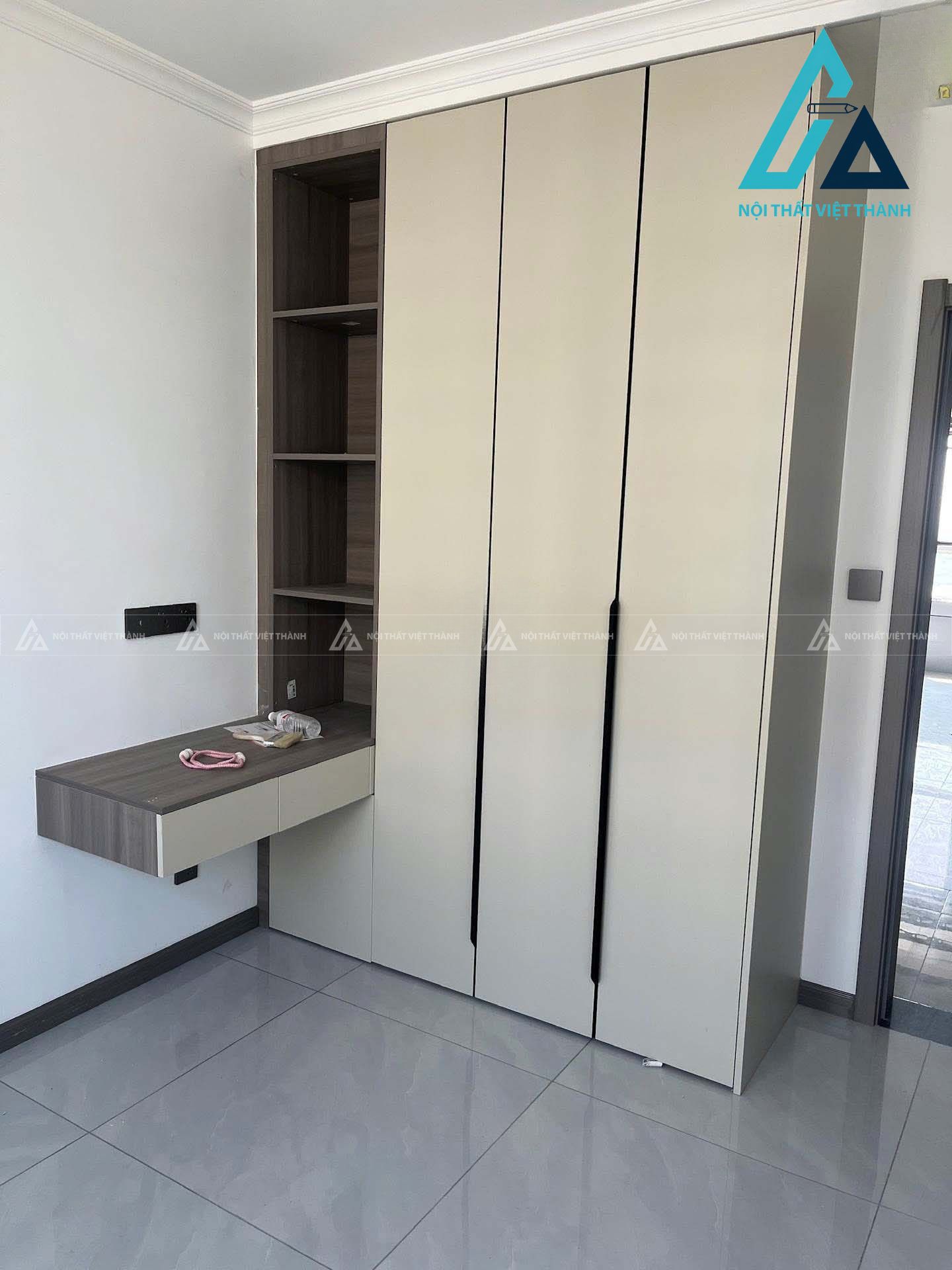 Thiết kế thi công nội thất chung cư căn hộ chú Quốc Minh Châu Thành Bến Tre 7