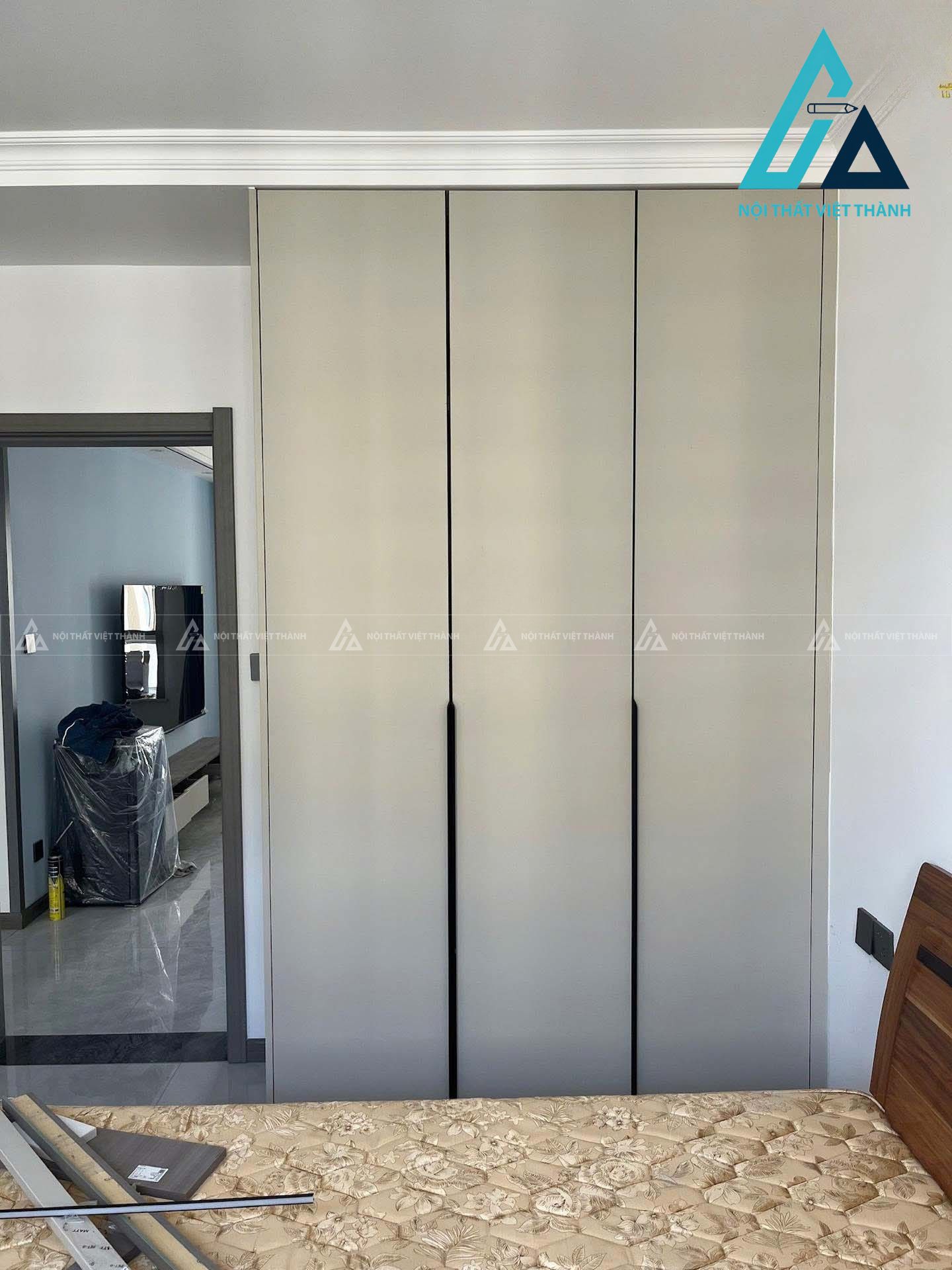 Thiết kế thi công nội thất chung cư căn hộ chú Quốc Minh Châu Thành Bến Tre 9