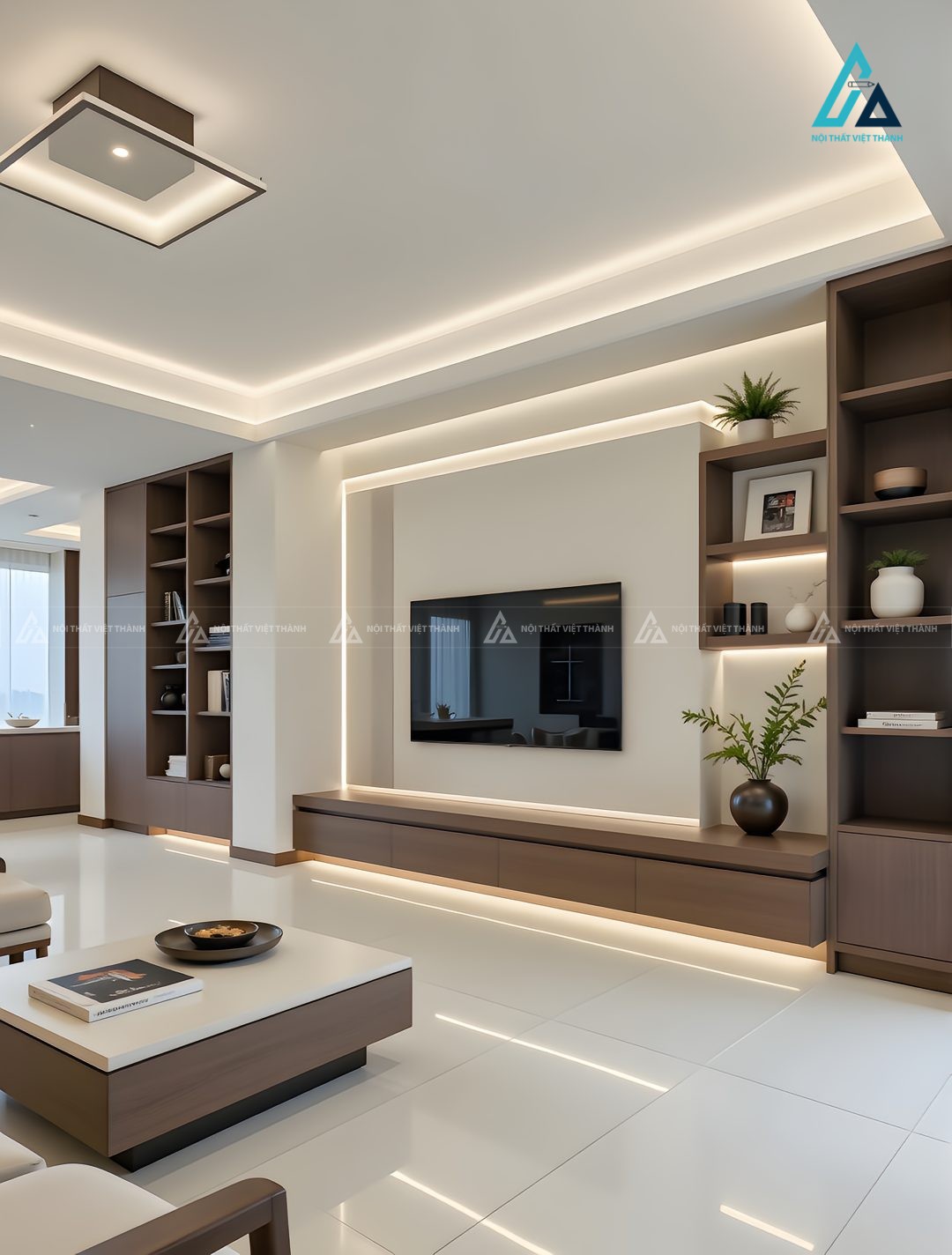 Thiết kế thi công nội thất chung cư căn hộ chú Thành Đạt Phan Thiết Bình Thuận 4