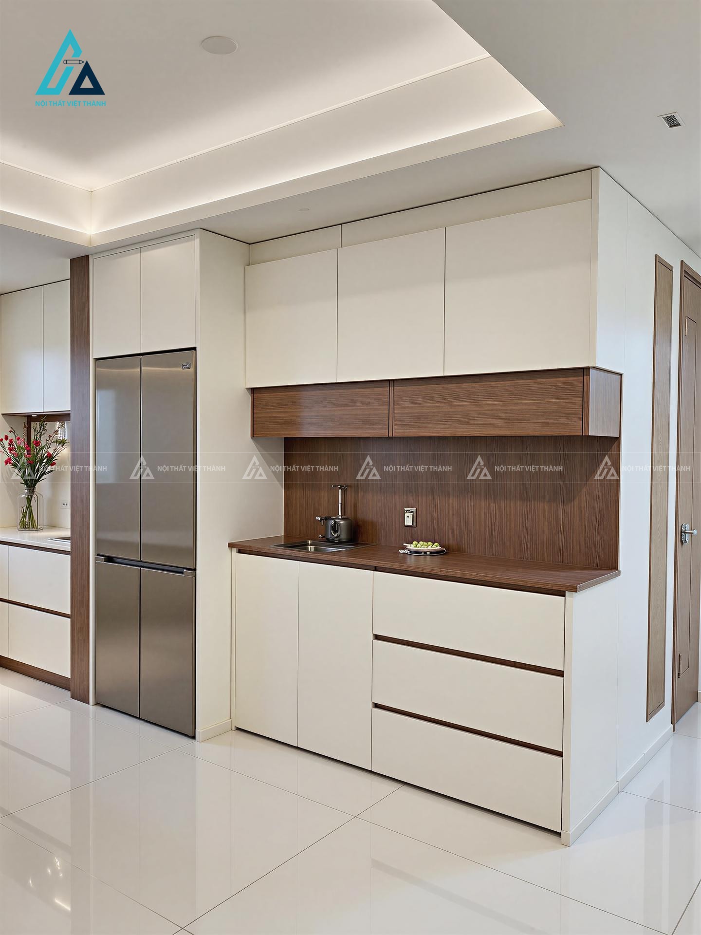 Thiết kế thi công nội thất chung cư căn hộ cô Thanh Tâm Đồng Xoài Bình Phước 5