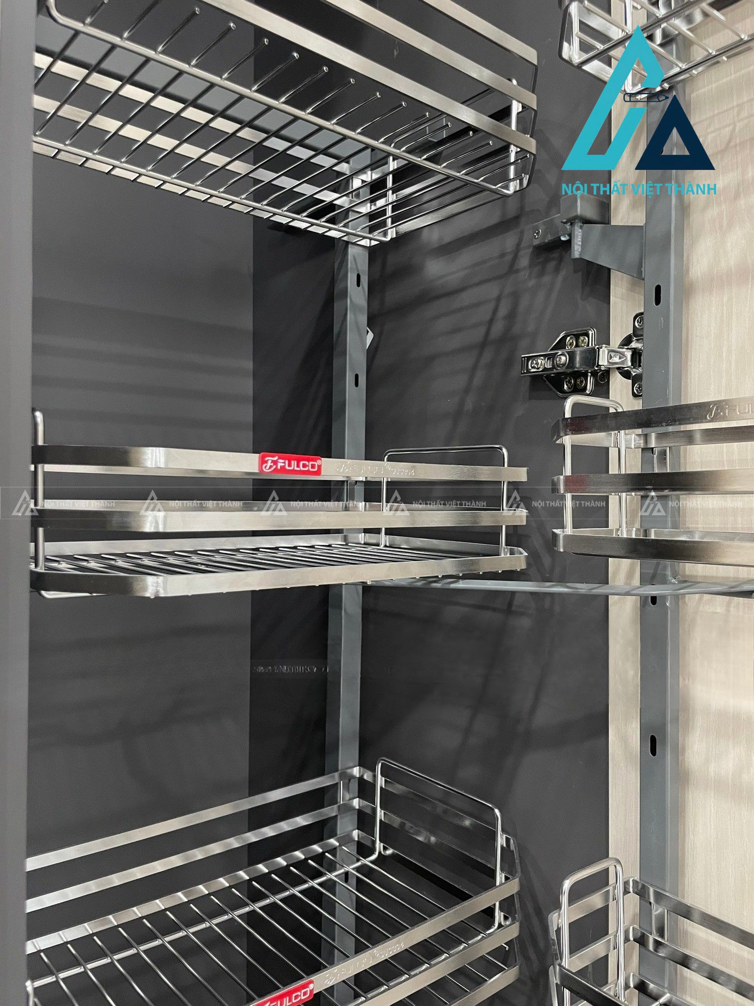 Thiết kế thi công nội thất nhà bếp cô Hồng Loan Rạch Giá Kiên Giang 11