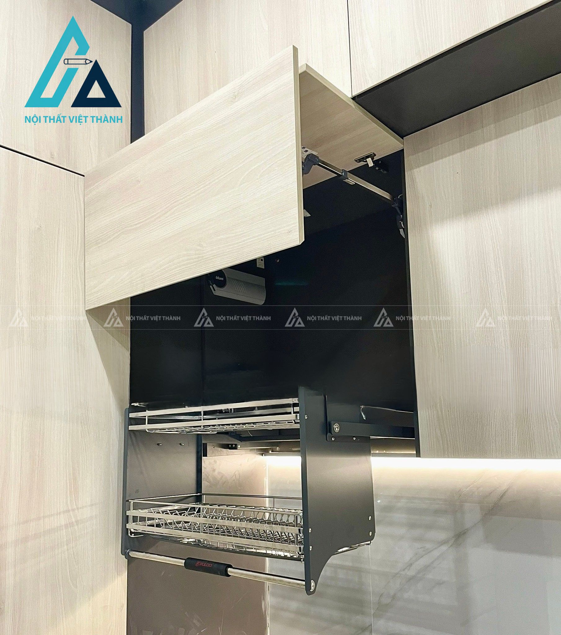 Thiết kế thi công nội thất nhà bếp cô Hồng Loan Rạch Giá Kiên Giang 12