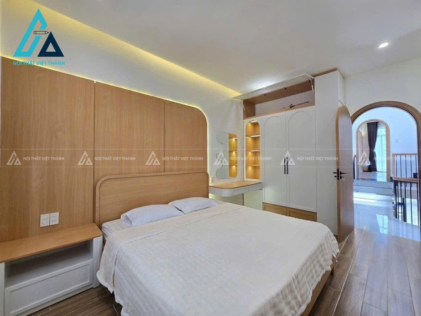 Thiết kế thi công nội thất nhà phố anh Thiên Phúc Bình Minh Vĩnh Long 2