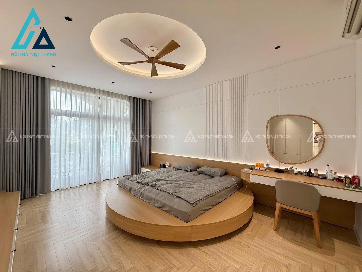 Thiết kế thi công nội thất nhà phố anh Thiên Phúc Bình Minh Vĩnh Long 4