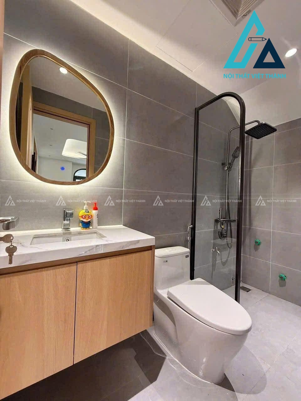 Thiết kế thi công nội thất nhà phố anh Thiên Phúc Bình Minh Vĩnh Long 8