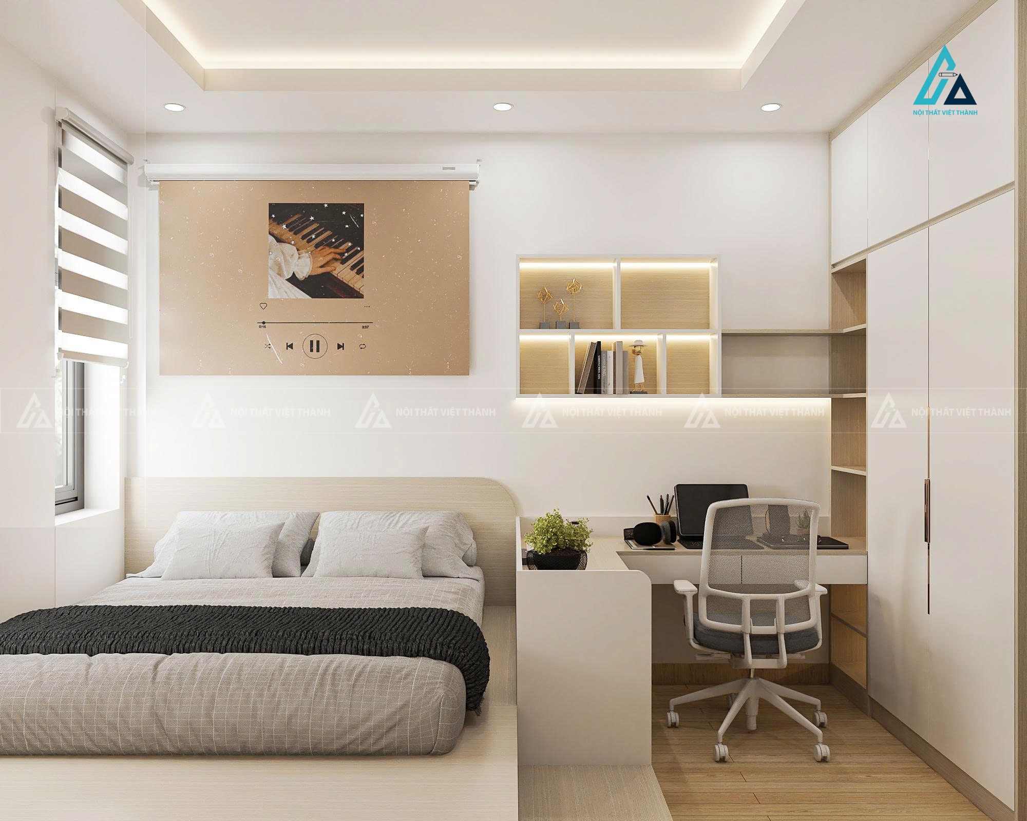 Thiết kế thi công nội thất nhà phố chú Thanh Hải Trảng Bàng Tây Ninh 11
