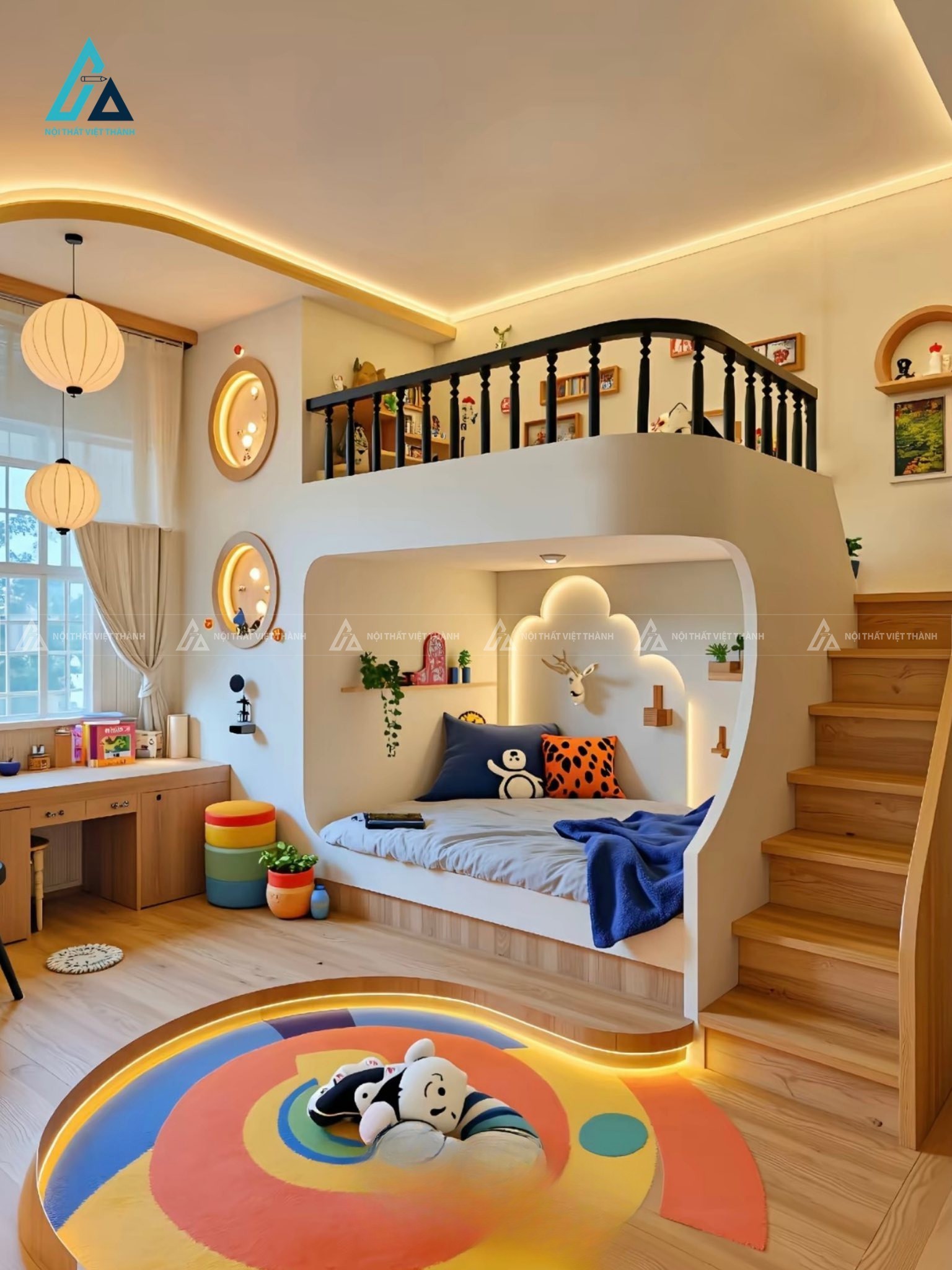 Mẫu phòng lâu đài cổ tích