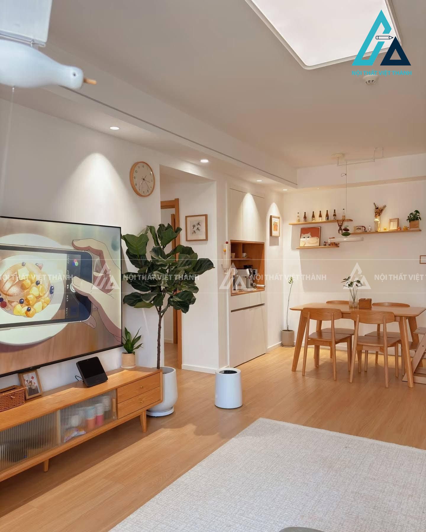 Thiết kế và thi công nội thất căn hộ chung cư hiện đại