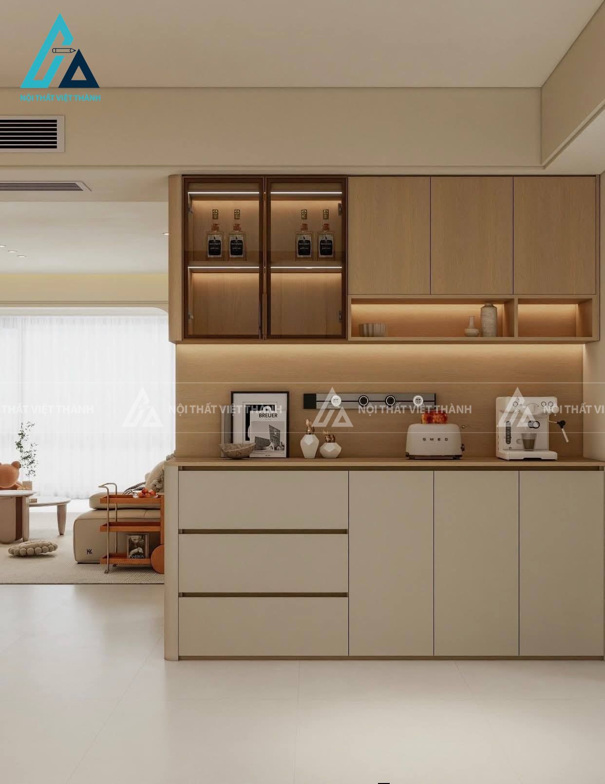 Thiết kế phòng bếp cho chung cư theo sở thích