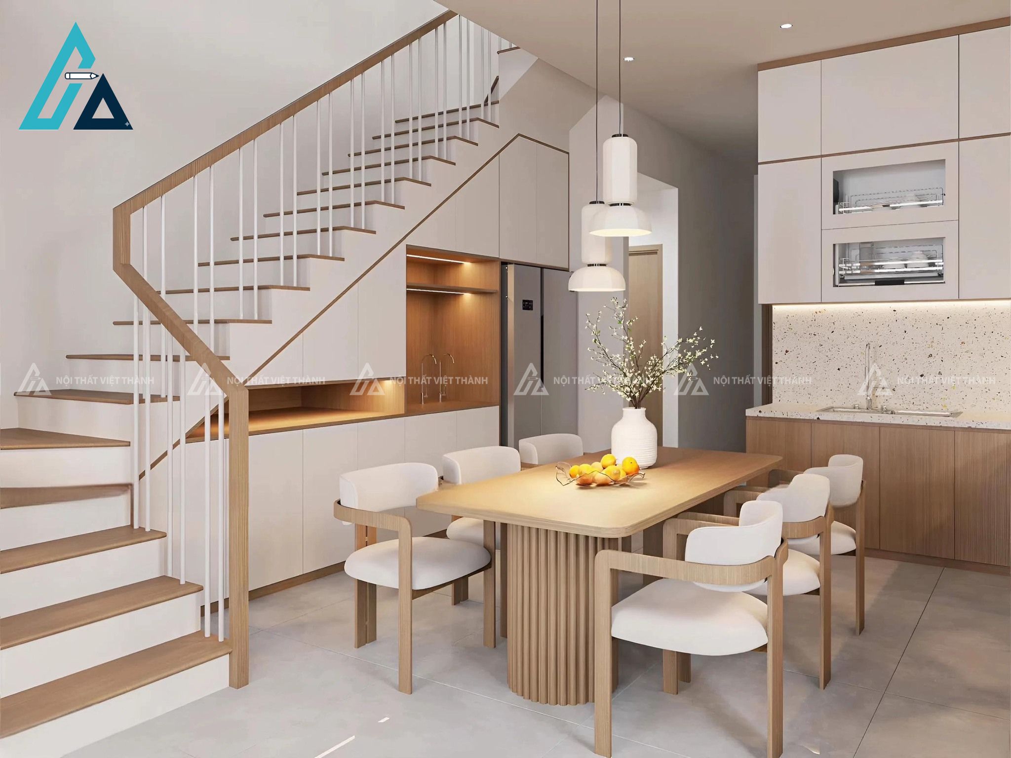 Nội thất bếp tối ưu công năng