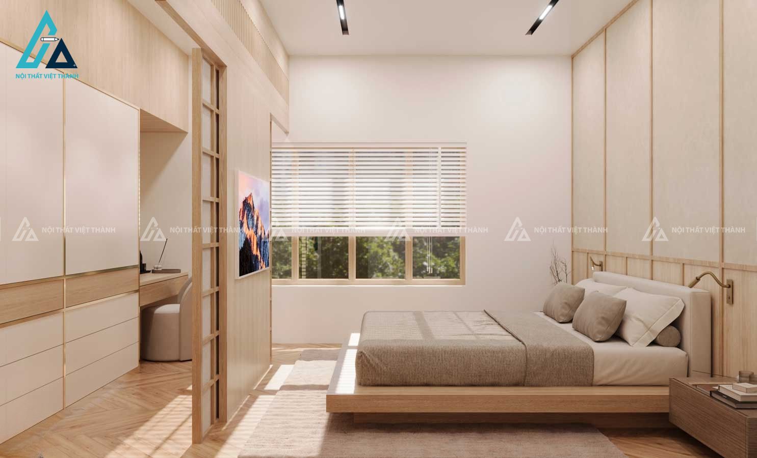 Nội thất phòng ngủ hiện đại