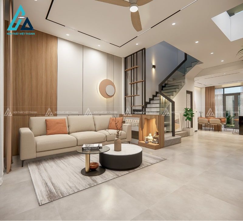 Mẫu nội thất phòng khách hiện đại