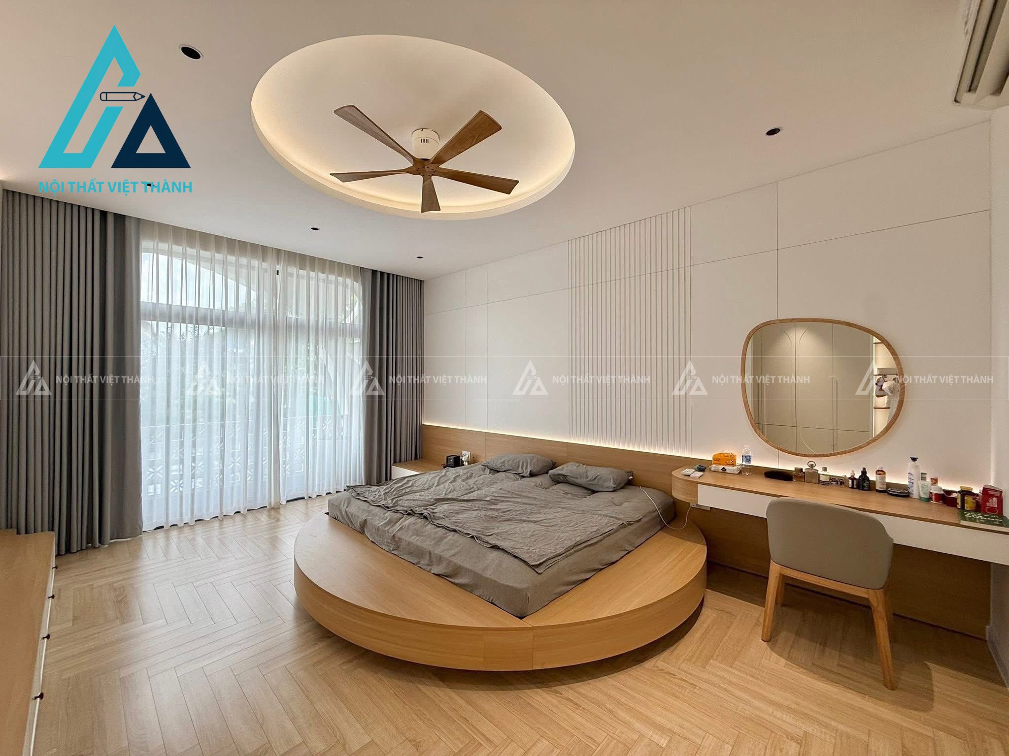 Nội thất phòng ngủ cho nhà phố
