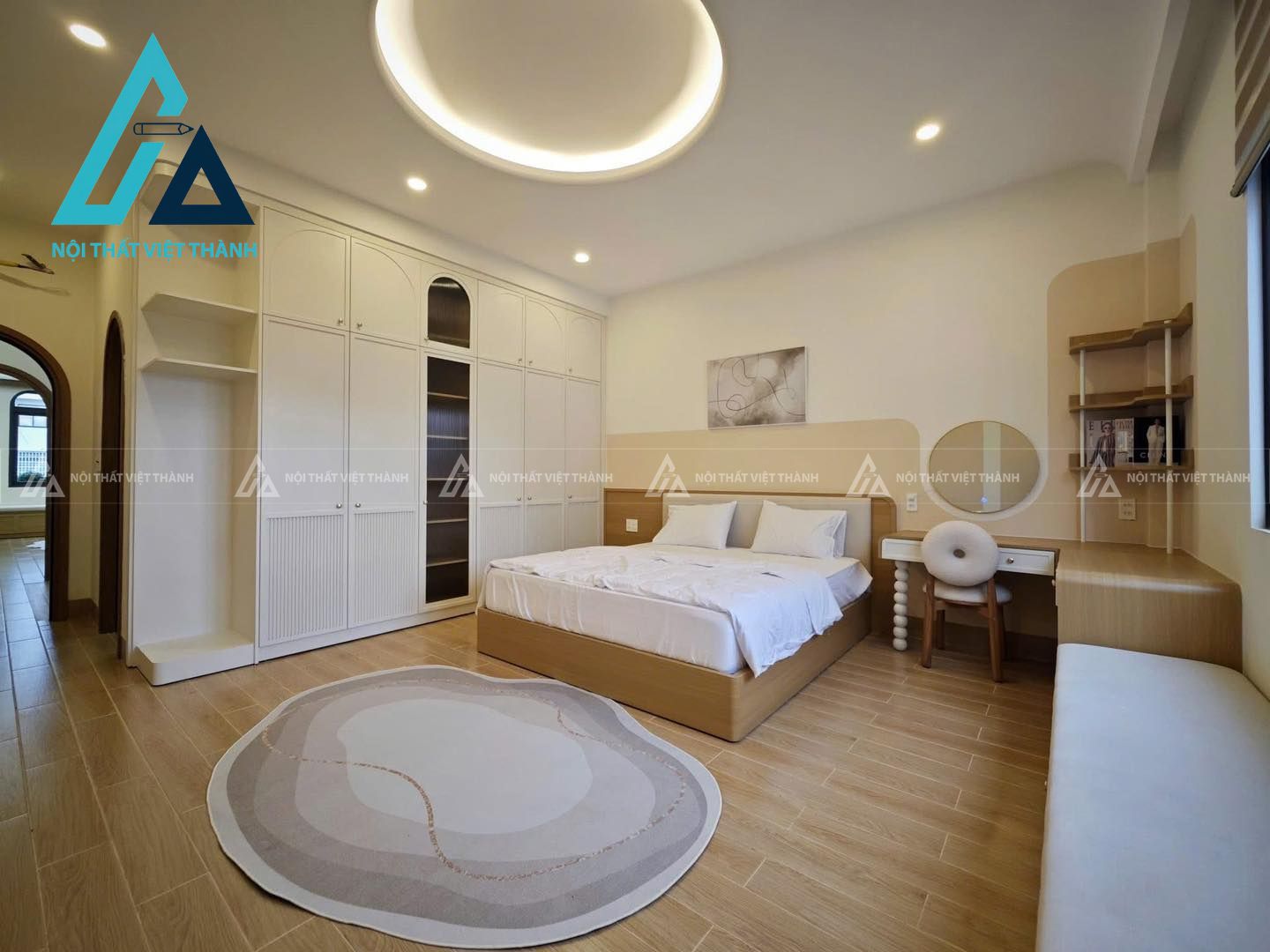 Bố trí ánh sáng phù hợp tạo không gian ấm cúng