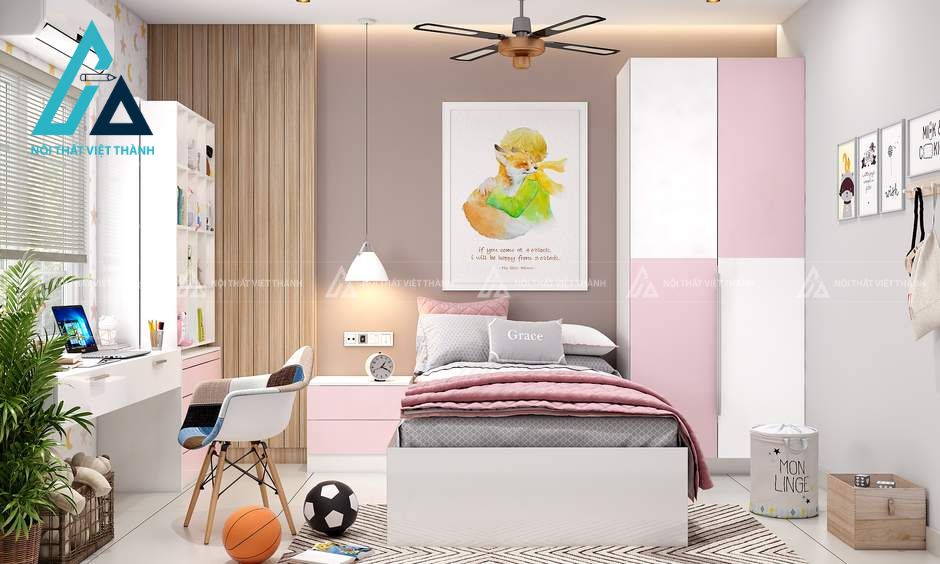 Phòng cho bé trên 12 tuổi