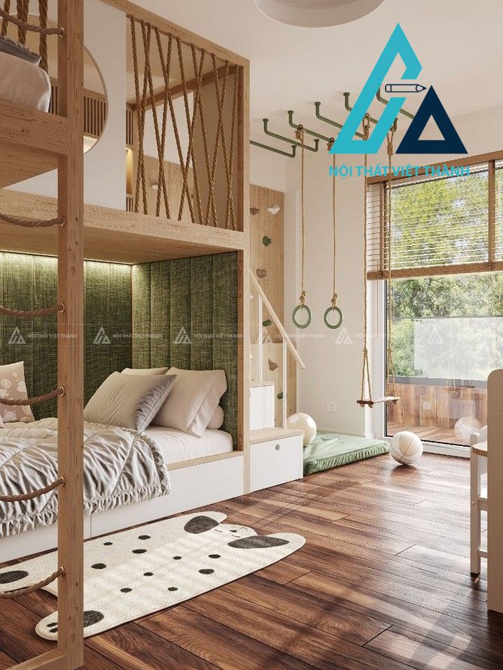 Mẫu phòng trẻ em sáng tạo