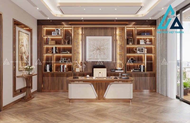 Thiết kế và thi công nội thất văn phòng theo yêu cầu