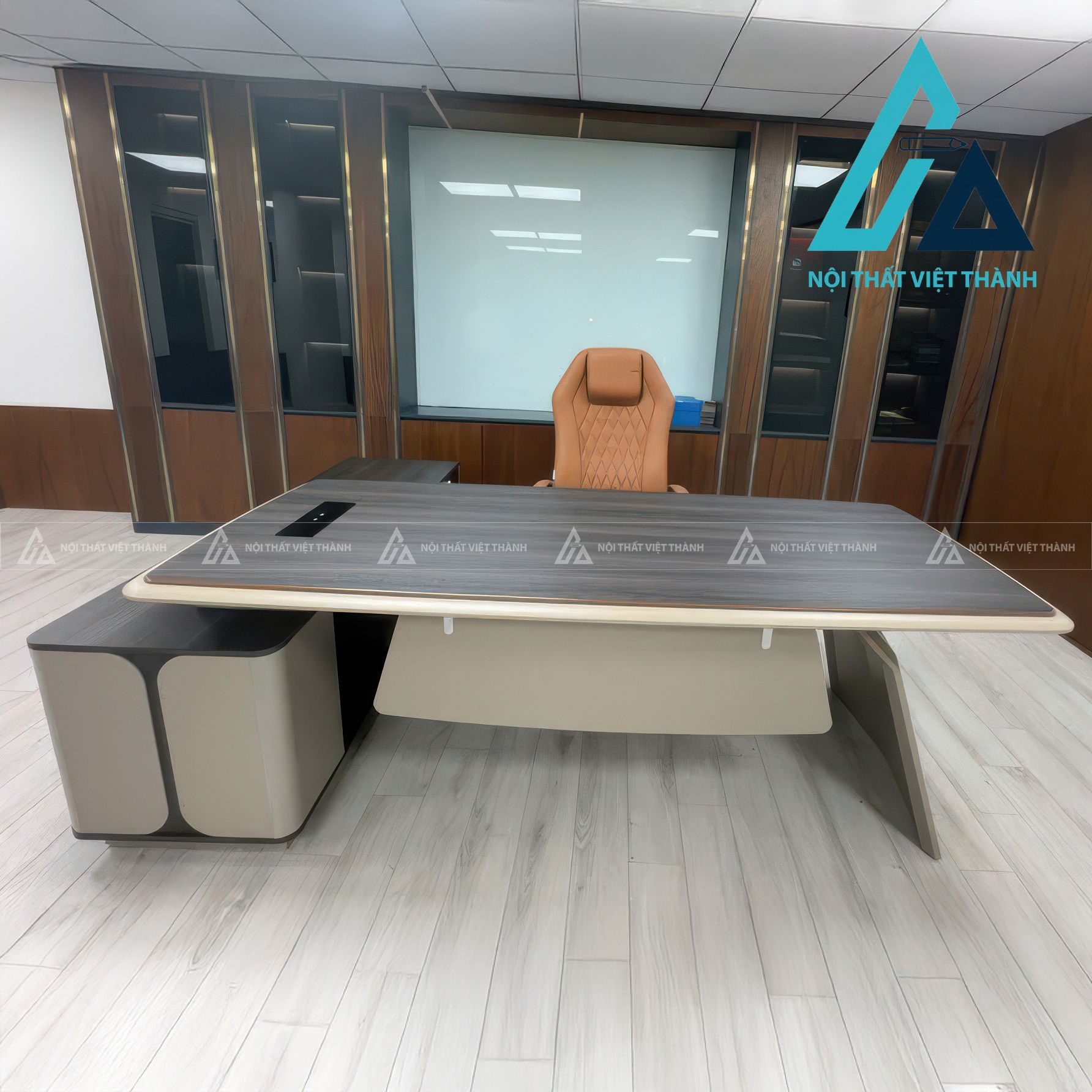 Thiết kế và thi công phòng giám đốc 