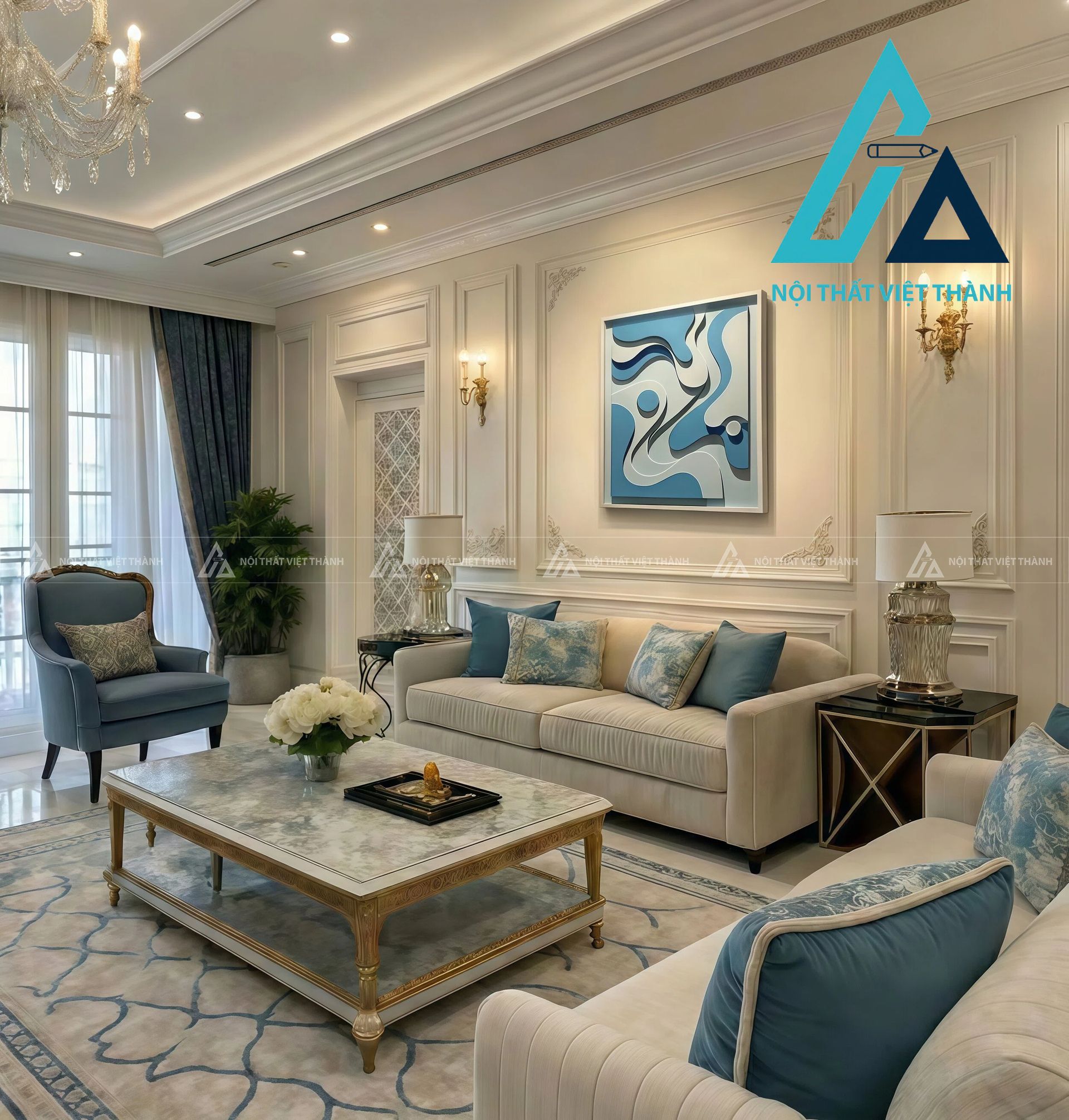 Ảnh không gian treo Bích Hải Triều Sinh