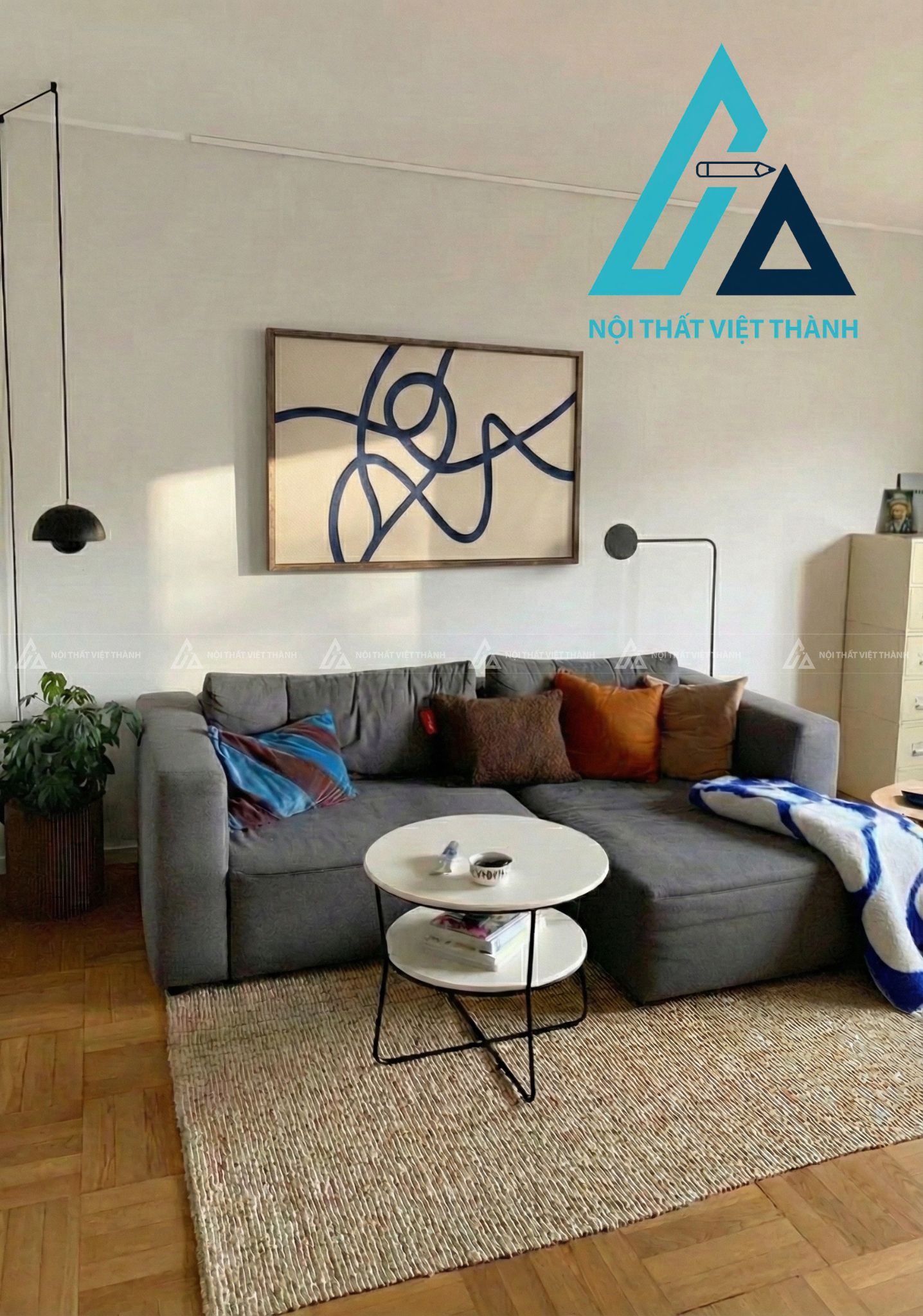 Tranh gỗ treo tường phòng khách, phòng ngủ Khúc Giao 6