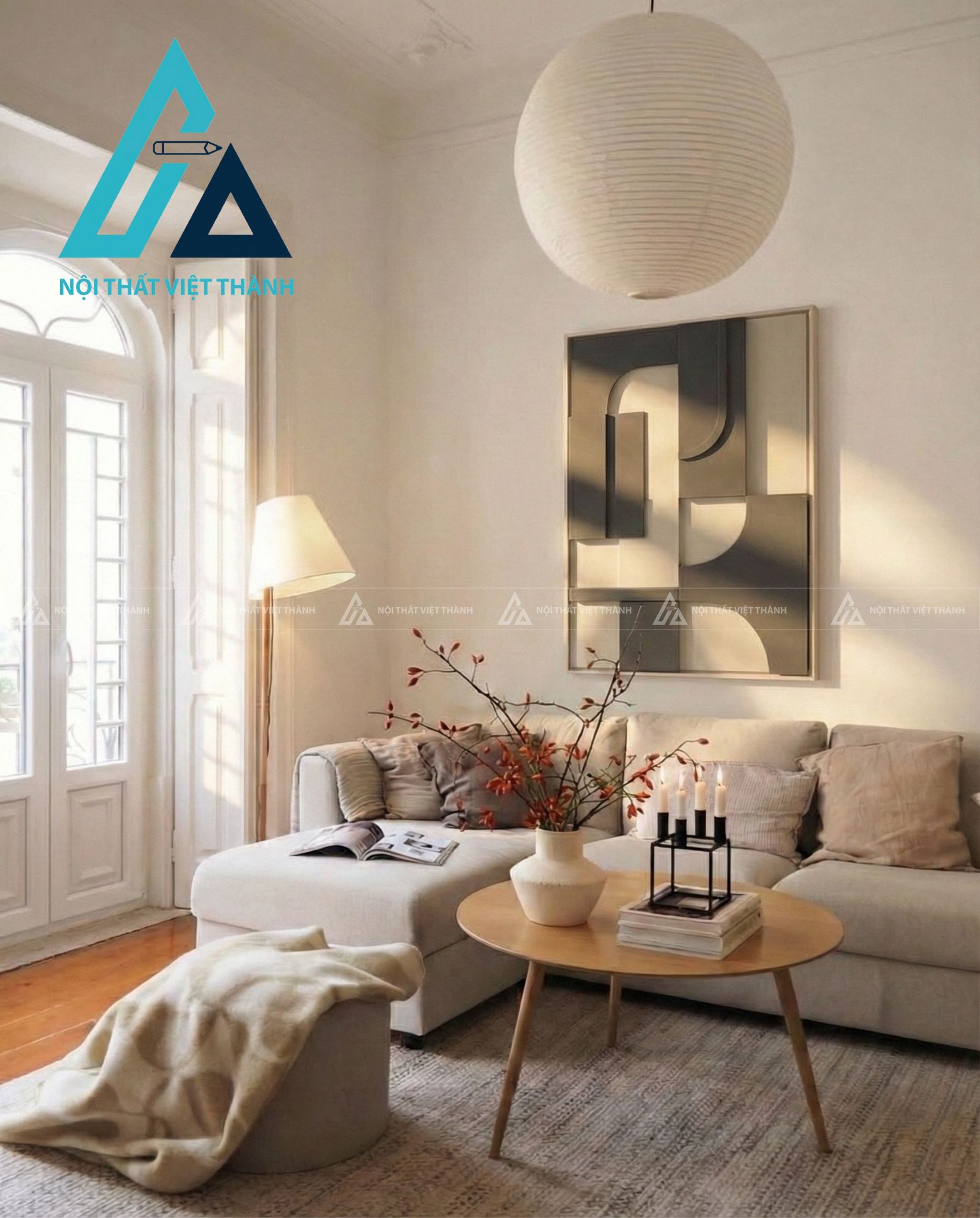 Tranh gỗ treo tường phòng khách, phòng ngủ Kỷ Hà Trầm Tích 5