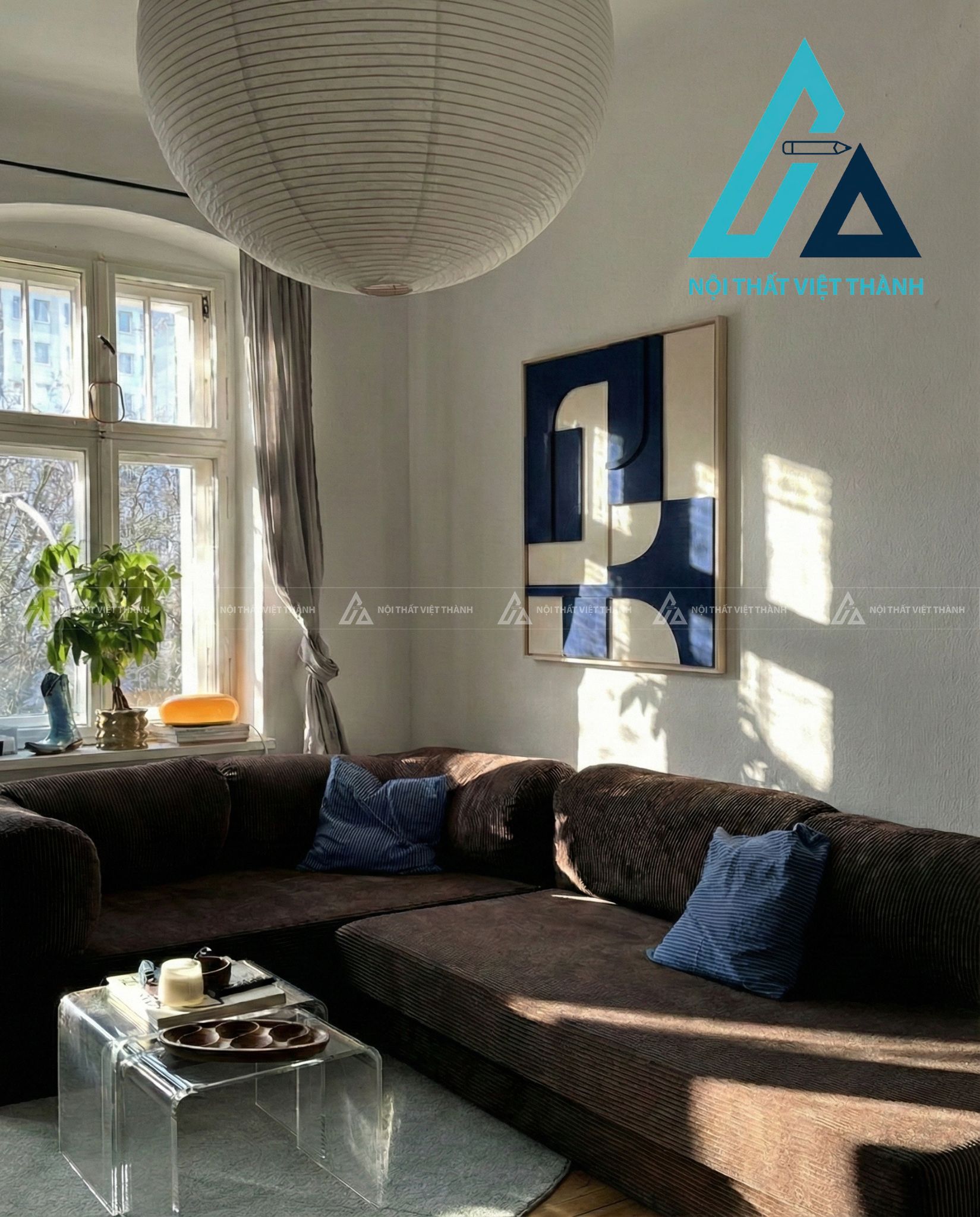 Tranh gỗ treo tường phòng khách, phòng ngủ Kỷ Hà Trầm Tích 6