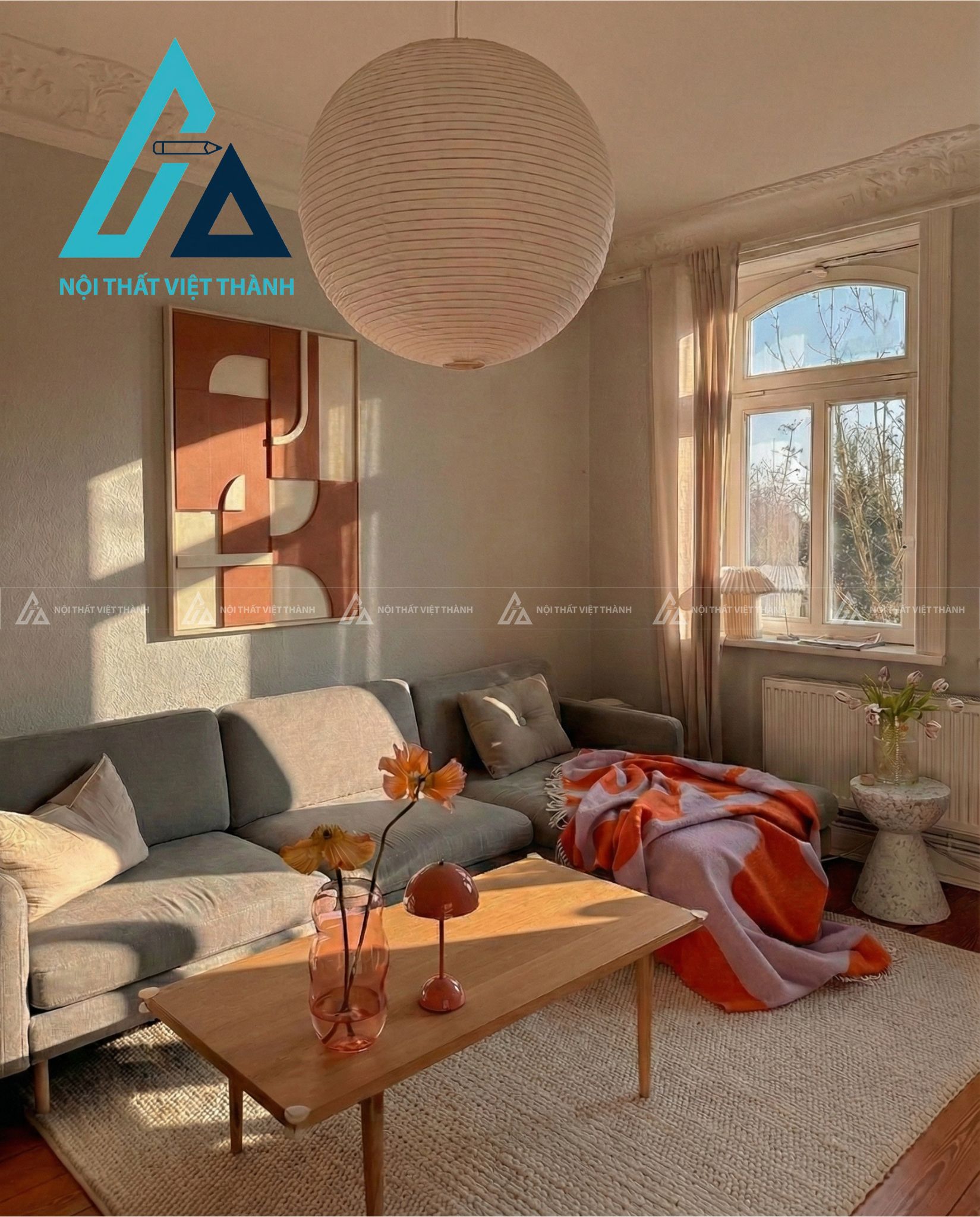 Tranh gỗ treo tường phòng khách, phòng ngủ Kỷ Hà Trầm Tích 1