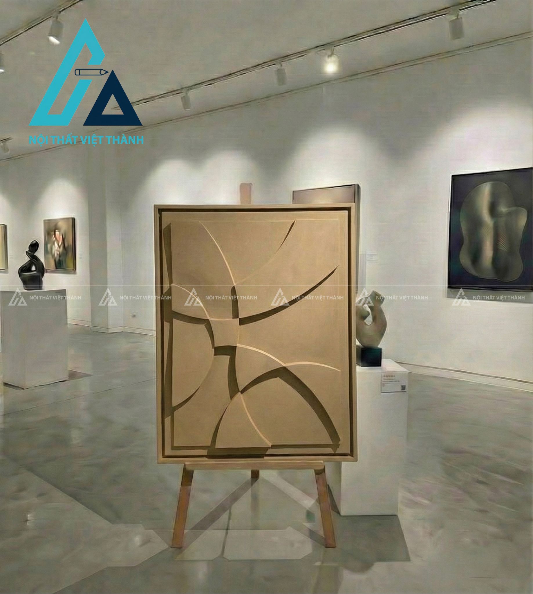 Tranh gỗ treo tường phòng khách, phòng ngủ Mảnh Ghép Của Sự Bình Yên