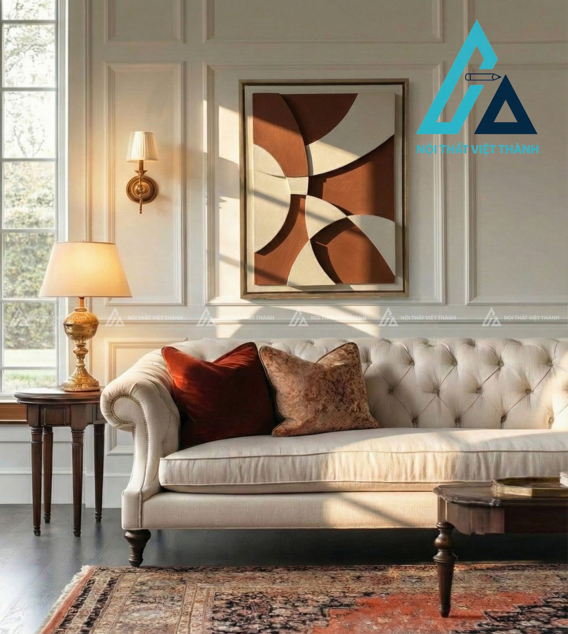 Tranh gỗ treo tường phòng khách, phòng ngủ Mảnh Ghép Của Sự Bình Yên 4