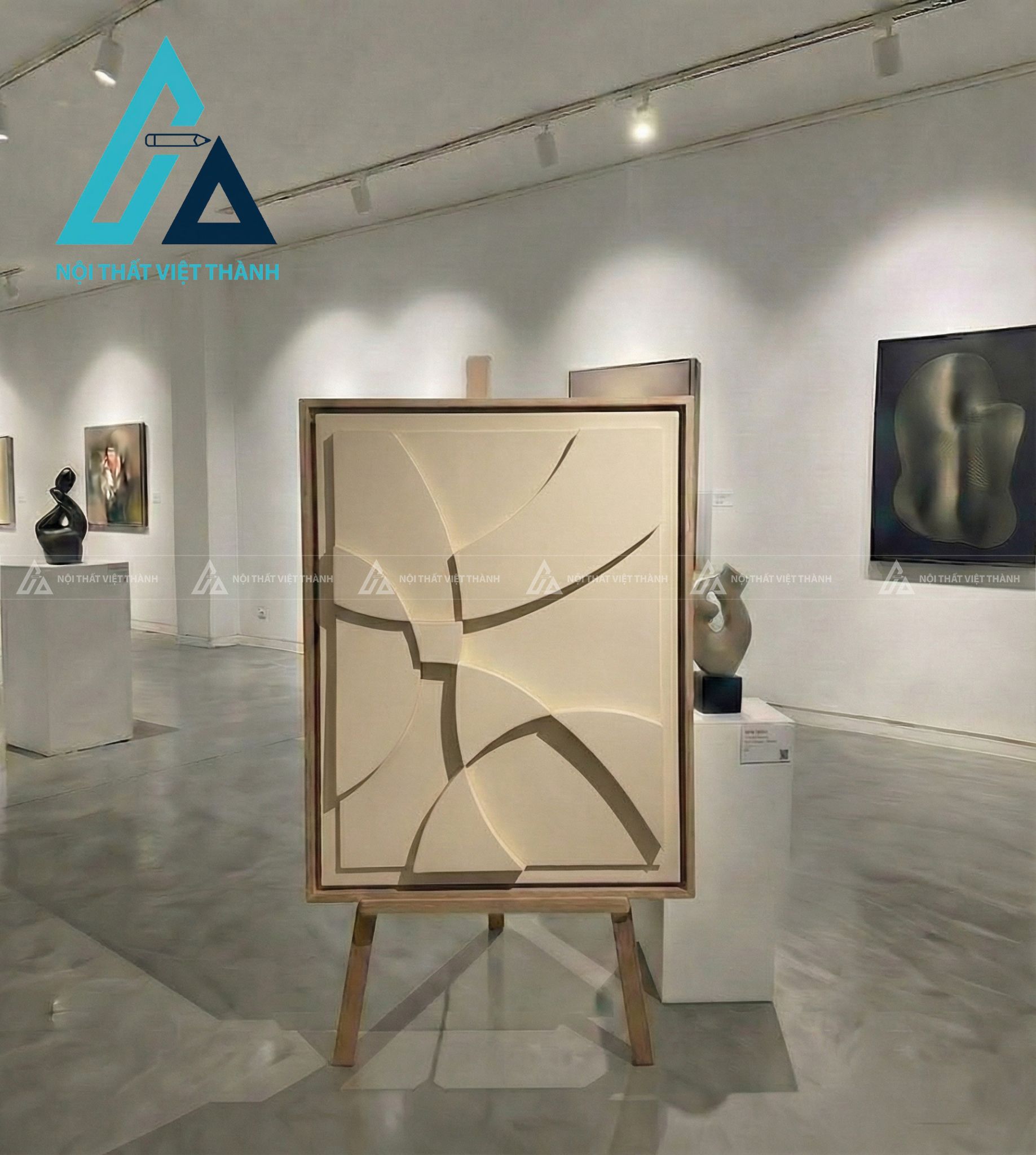 Tranh gỗ treo tường phòng khách, phòng ngủ Mảnh Ghép Của Sự Bình Yên