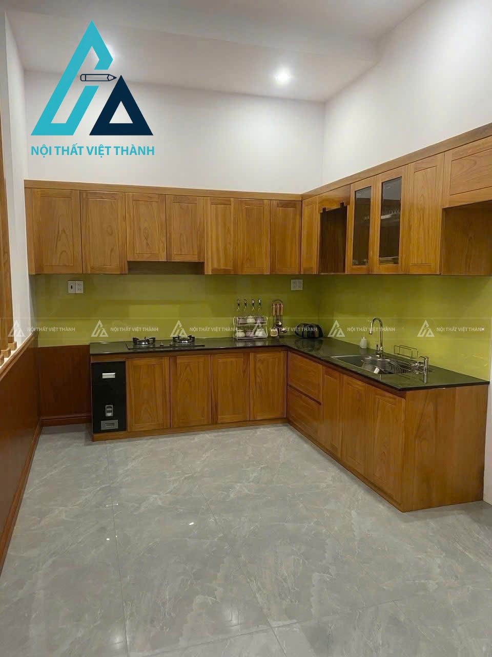 Tủ bếp truyền thống