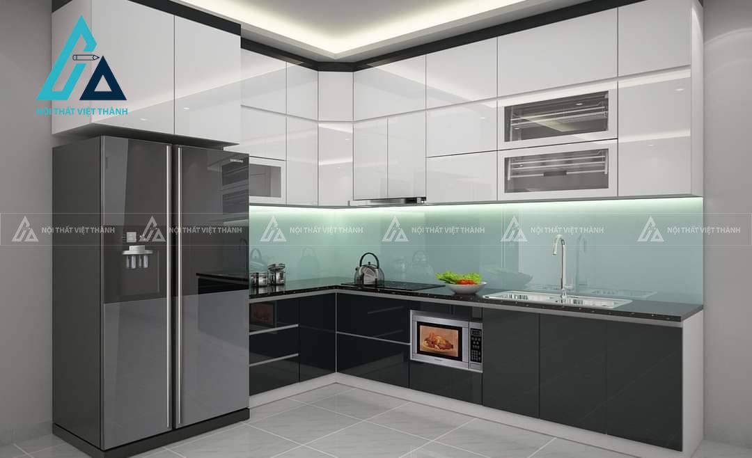 Tủ bếp tiện nghi tiết kiệm thời gian nấu nướng