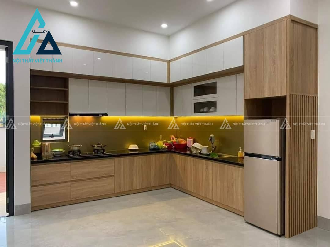 Sắp xếp tủ bếp khoa học