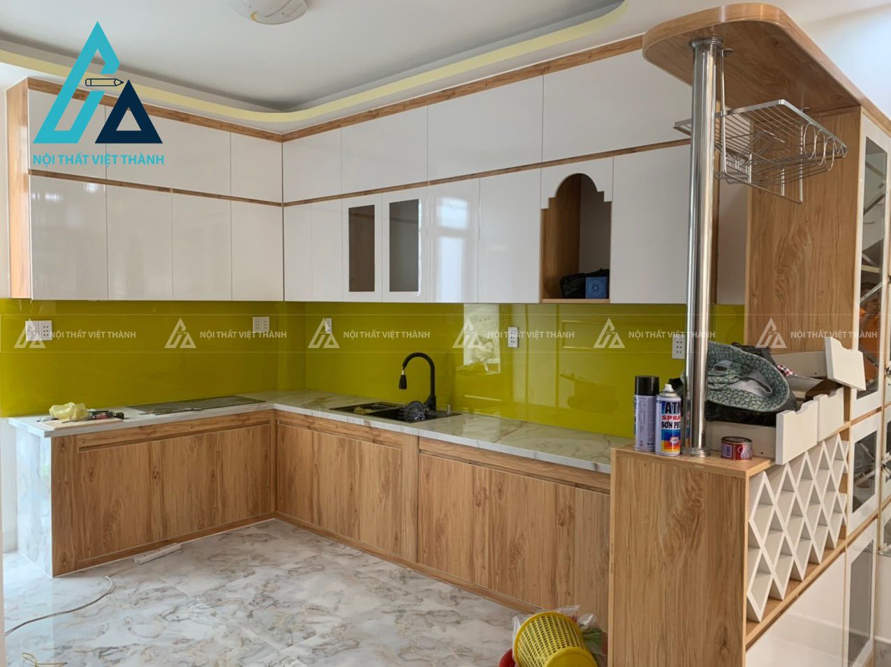 Lựa chọn thiết kế tủ bếp phù hợp không gian